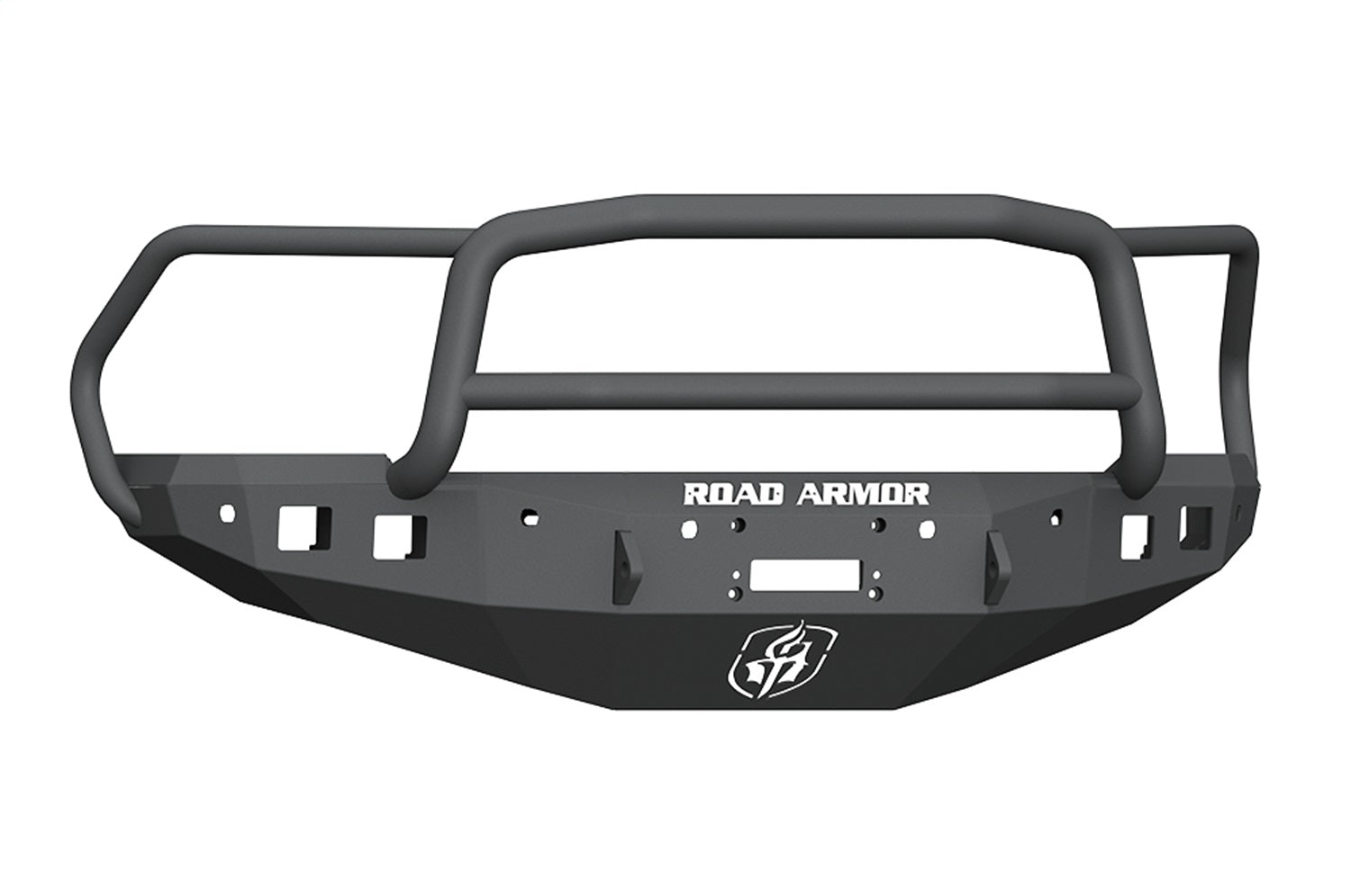 Road Armor 4162F5B Stealth Winch Front Bumper; Lonestar Guard; Satin Black; Road Armor 4162F5B