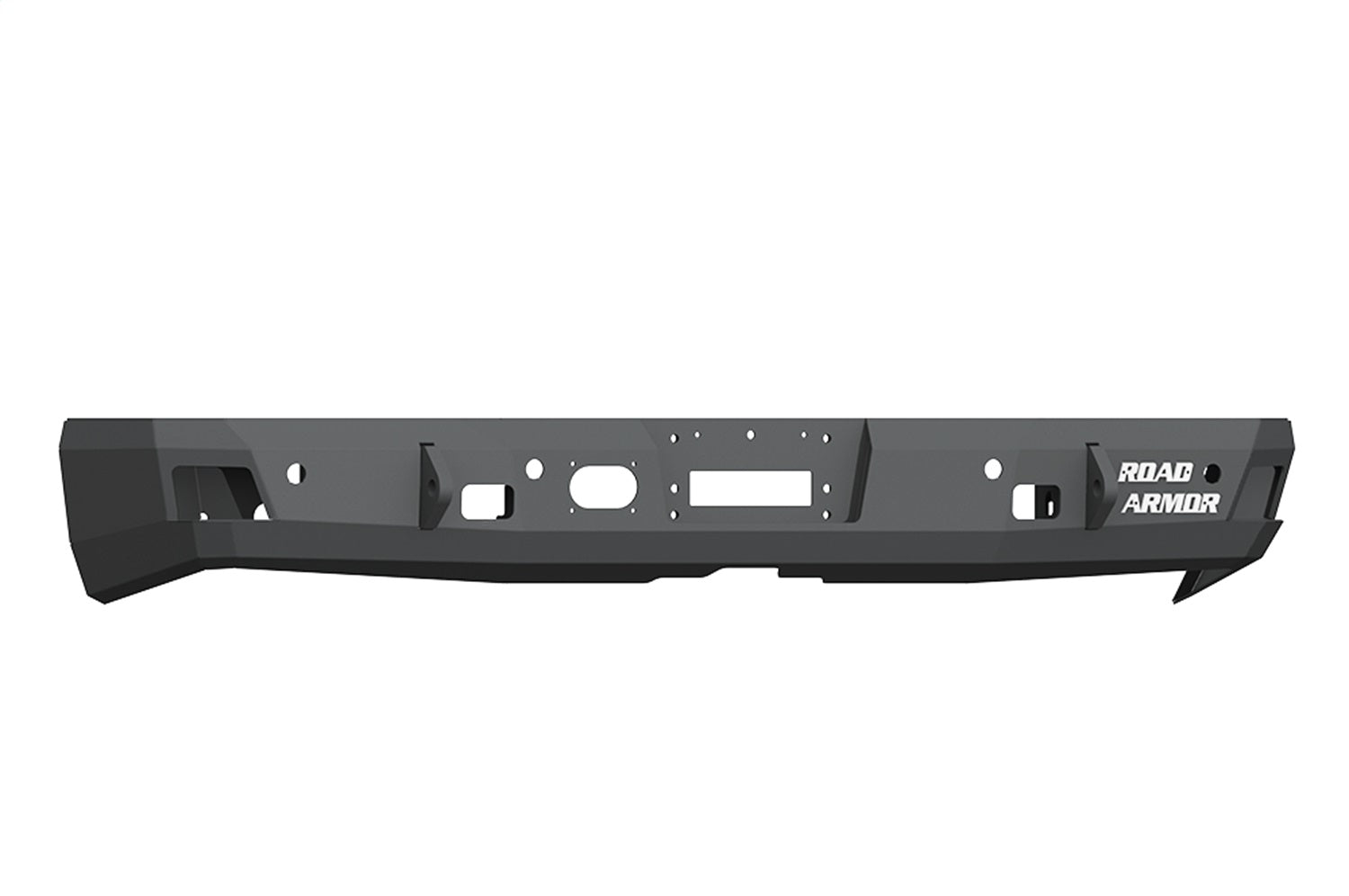 Road Armor 4162RRB Stealth Winch Rear Bumper; Satin Black; Road Armor 4162RRB