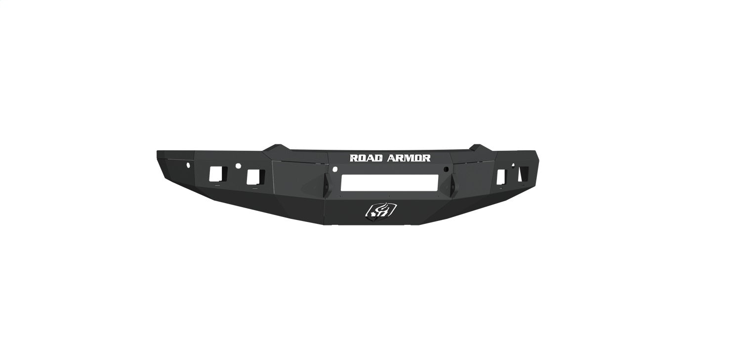 Road Armor 4191F0B-NW Stealth Non-Winch Front Bumper; Texture Black; Road Armor 4191F0B-NW