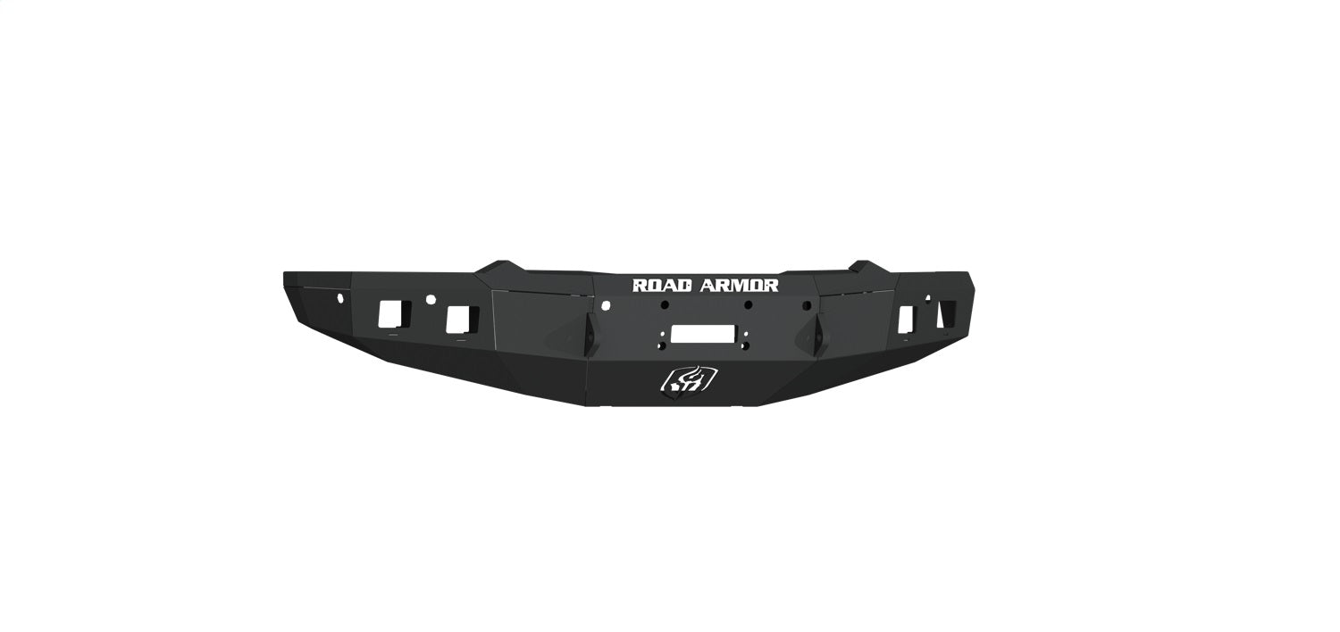 Road Armor 4191F0B Stealth Winch Front Bumper; Texture Black; Road Armor 4191F0B