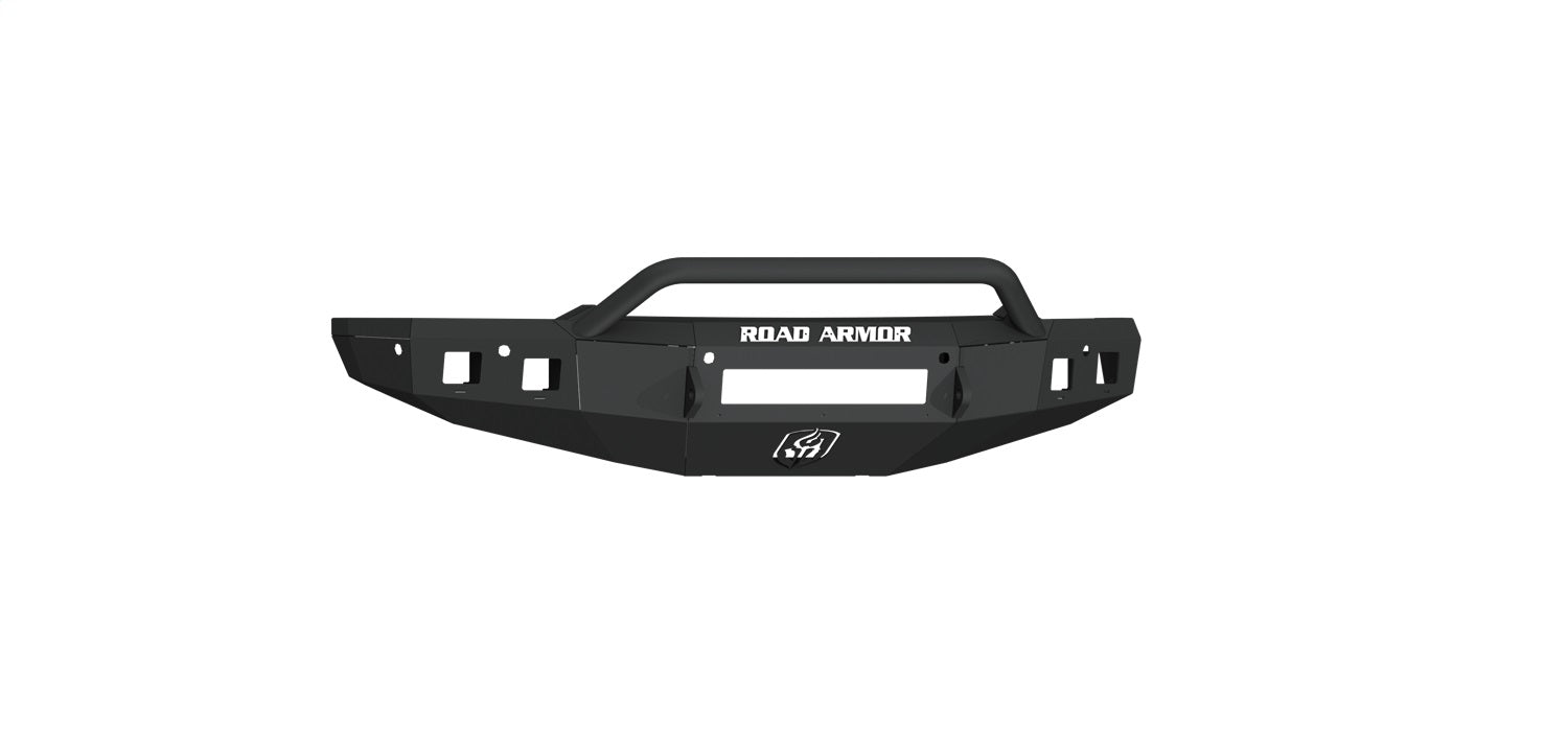 Road Armor 4191F4B-NW Stealth Non-Winch Front Bumper; Pre-Runner Guard; Texture Black; Road Armor 4191F4B-NW
