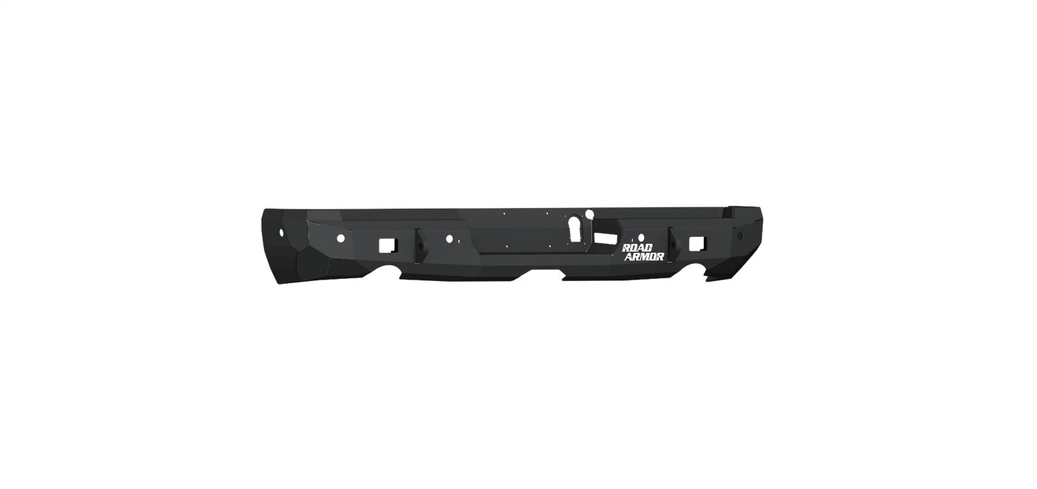 Road Armor 4191R0B Stealth Non-Winch Rear Bumper; Texture Black; Road Armor 4191R0B