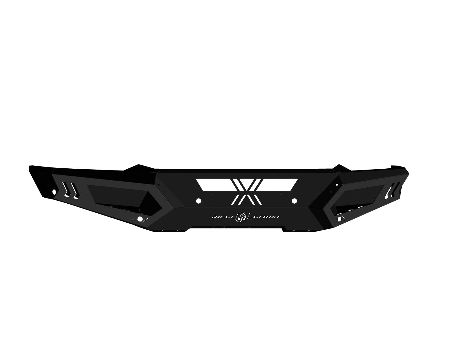 Road Armor 4191XF0B Spartan Front Bumper; Texture Black; Road Armor 4191XF0B