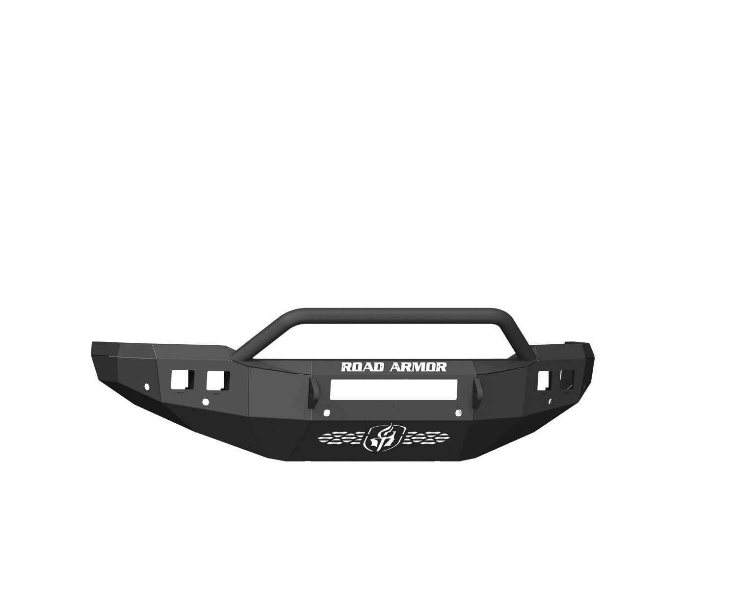 Road Armor 4192F4B-NW Stealth Non-Winch Front Bumper; Pre-Runner Guard; 6 Sensor Holes; Texture Black; Road Armor 4192F4B-NW
