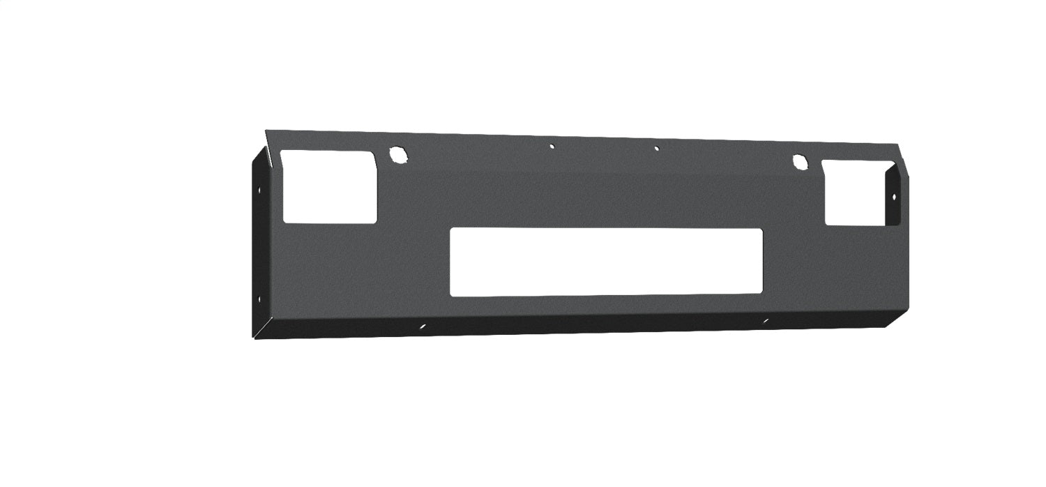 Road Armor 4192V-NWP Vaquero Non-Winch Plate; Front; Texture Black; Road Armor 4192V-NWP