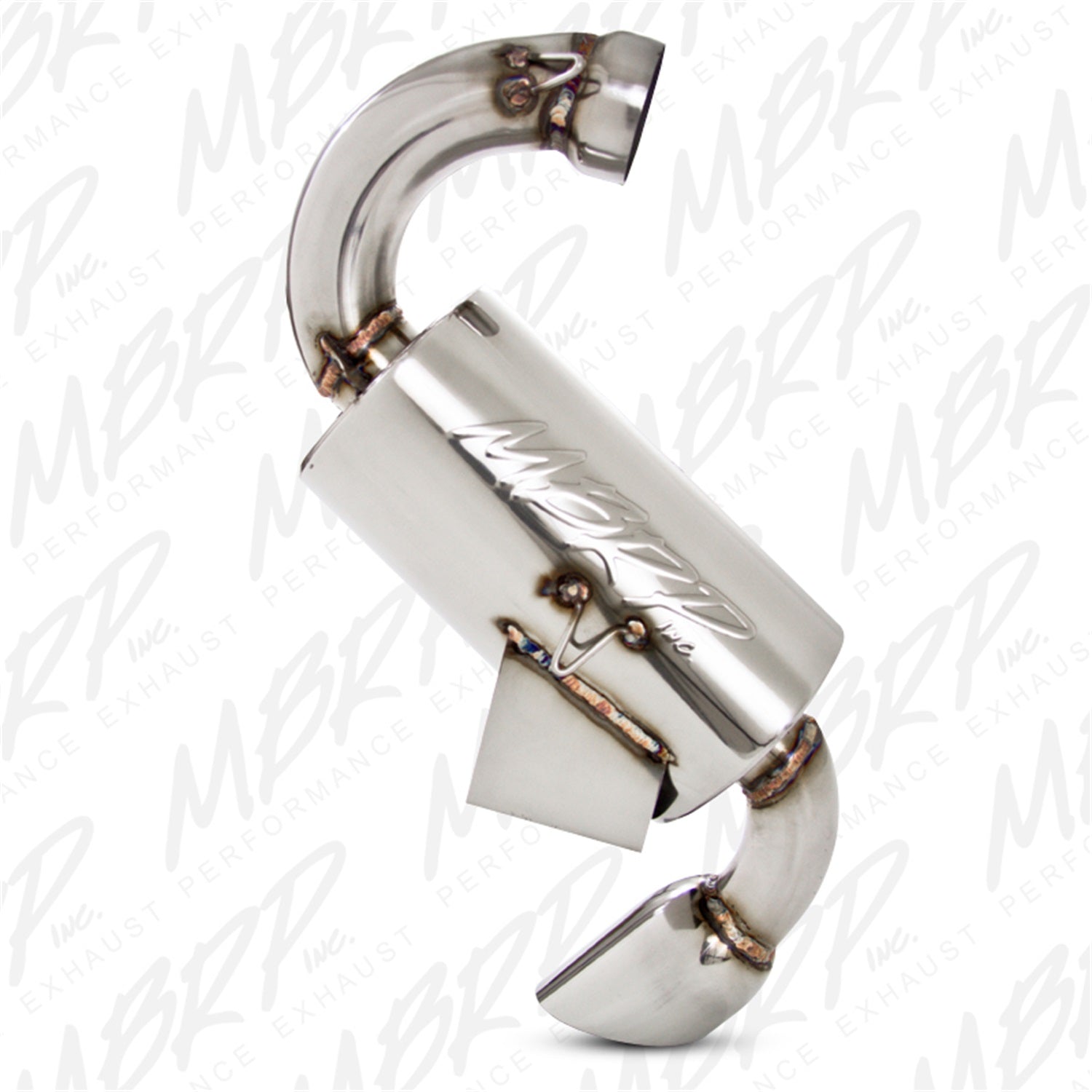 MBRP Exhaust 4200210 Snowmobile Standard Muffler; MBRP Exhaust 4200210