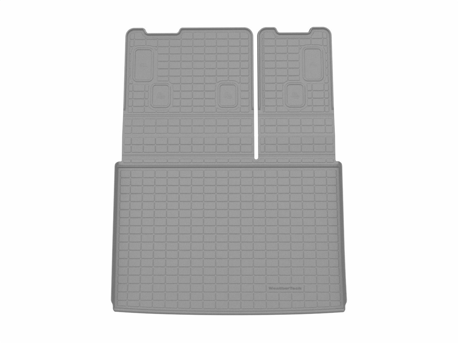 Weathertech 421575IM SeatBack Cargo Liner HP; Gray; Behind 3rd Row Seating; Weathertech 421575IM