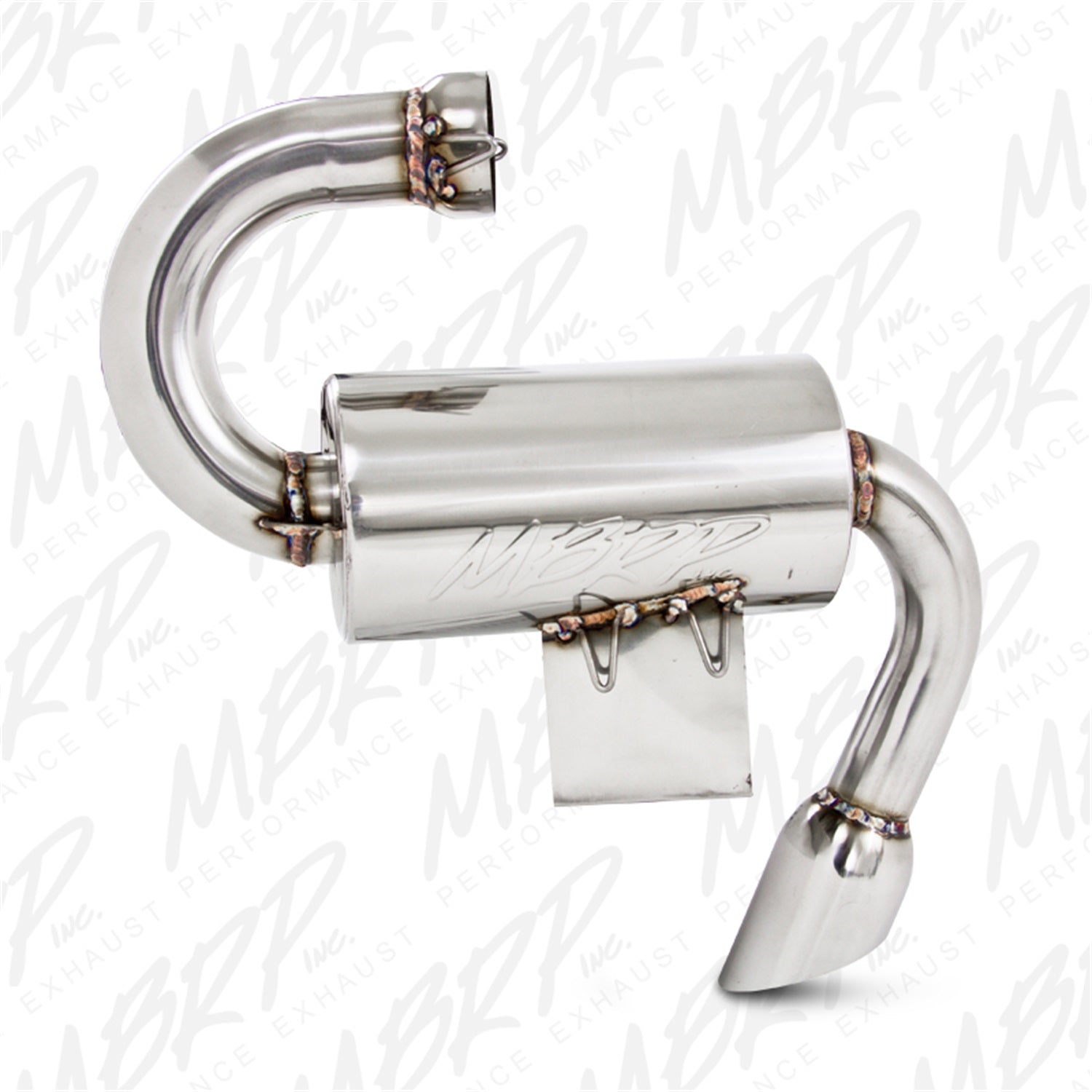 MBRP Exhaust 4220210 Snowmobile Standard Exhaust; 5 in. Dia.; 304 Stainless Steel; MBRP Exhaust 4220210