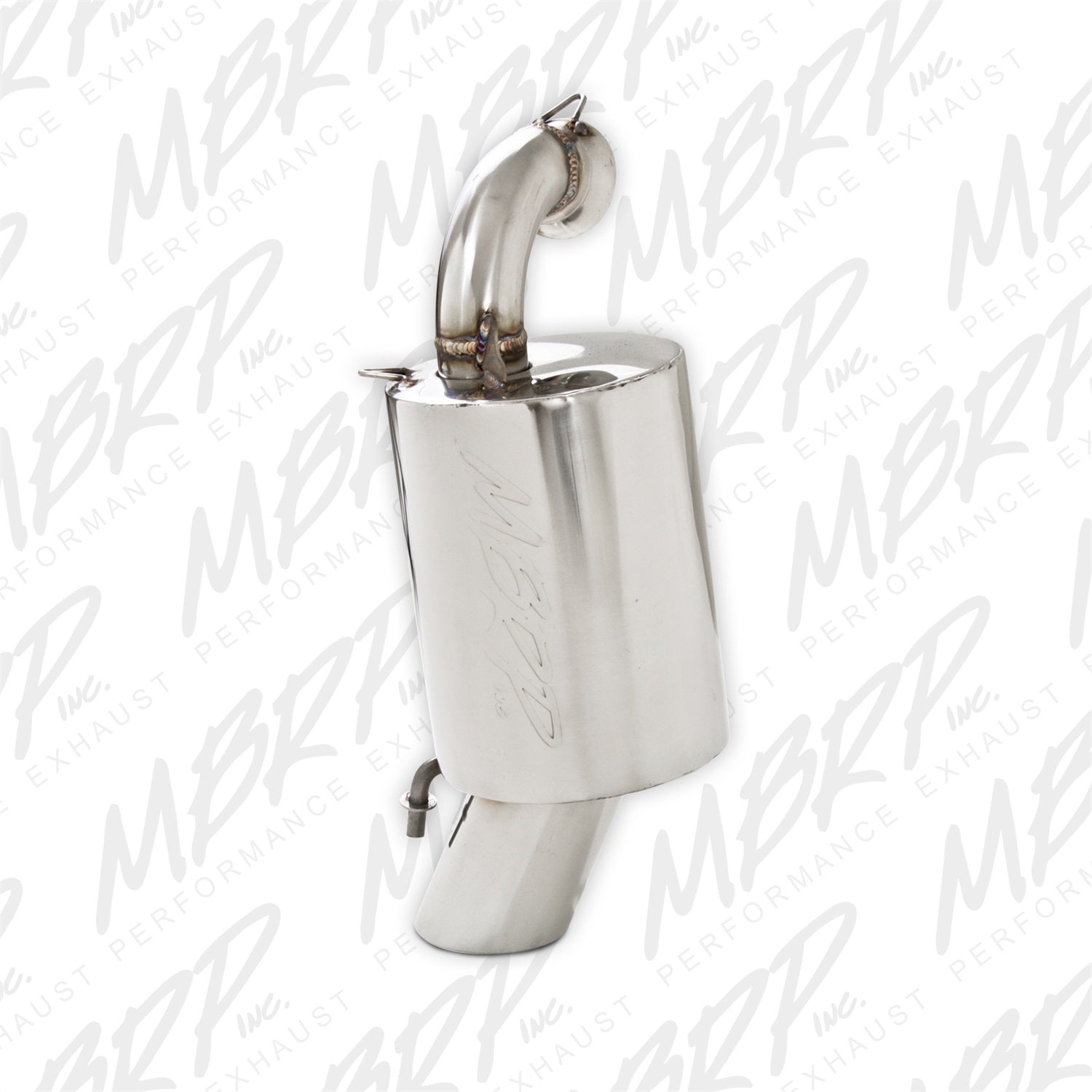 MBRP Exhaust 4230215 Snowmobile Trail Exhaust; 5 in. Dia.; 304 Stainless Steel; MBRP Exhaust 4230215