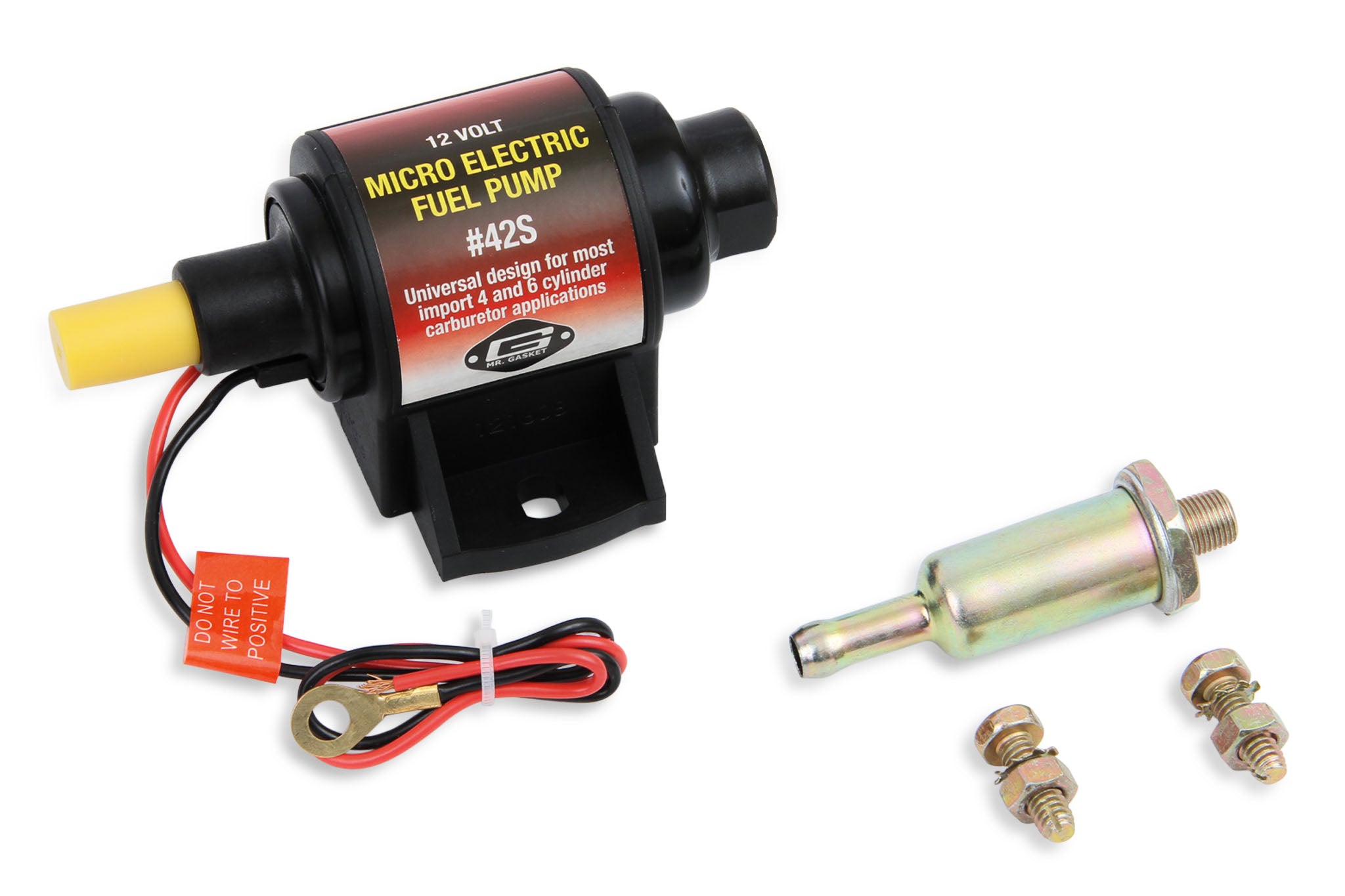 Mr Gasket 42S Fuel Pump Electric Mr Gasket 42S