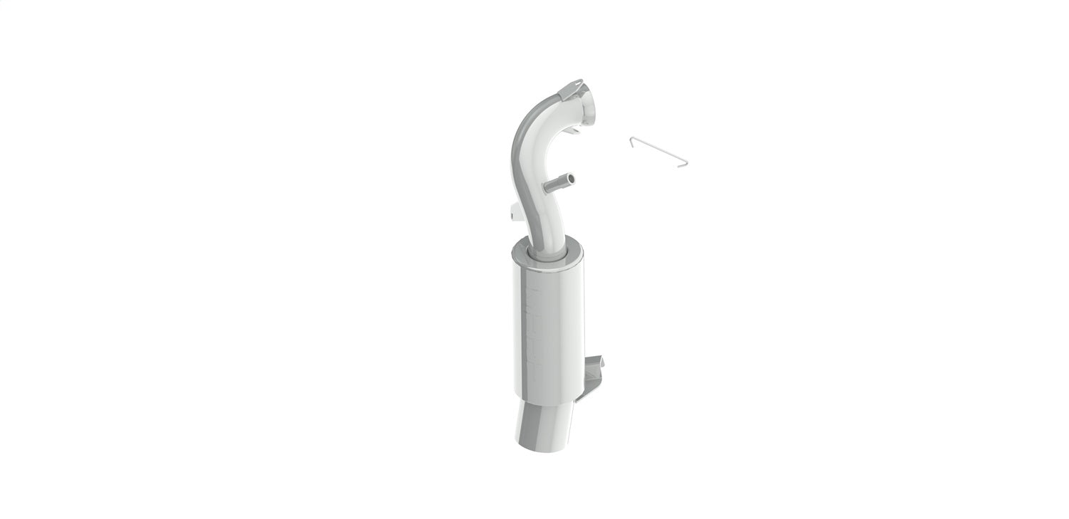 MBRP Exhaust 4300311 Snowmobile Race Exhaust; 4 in. Dia.; 304 Stainless Steel; MBRP Exhaust 4300311