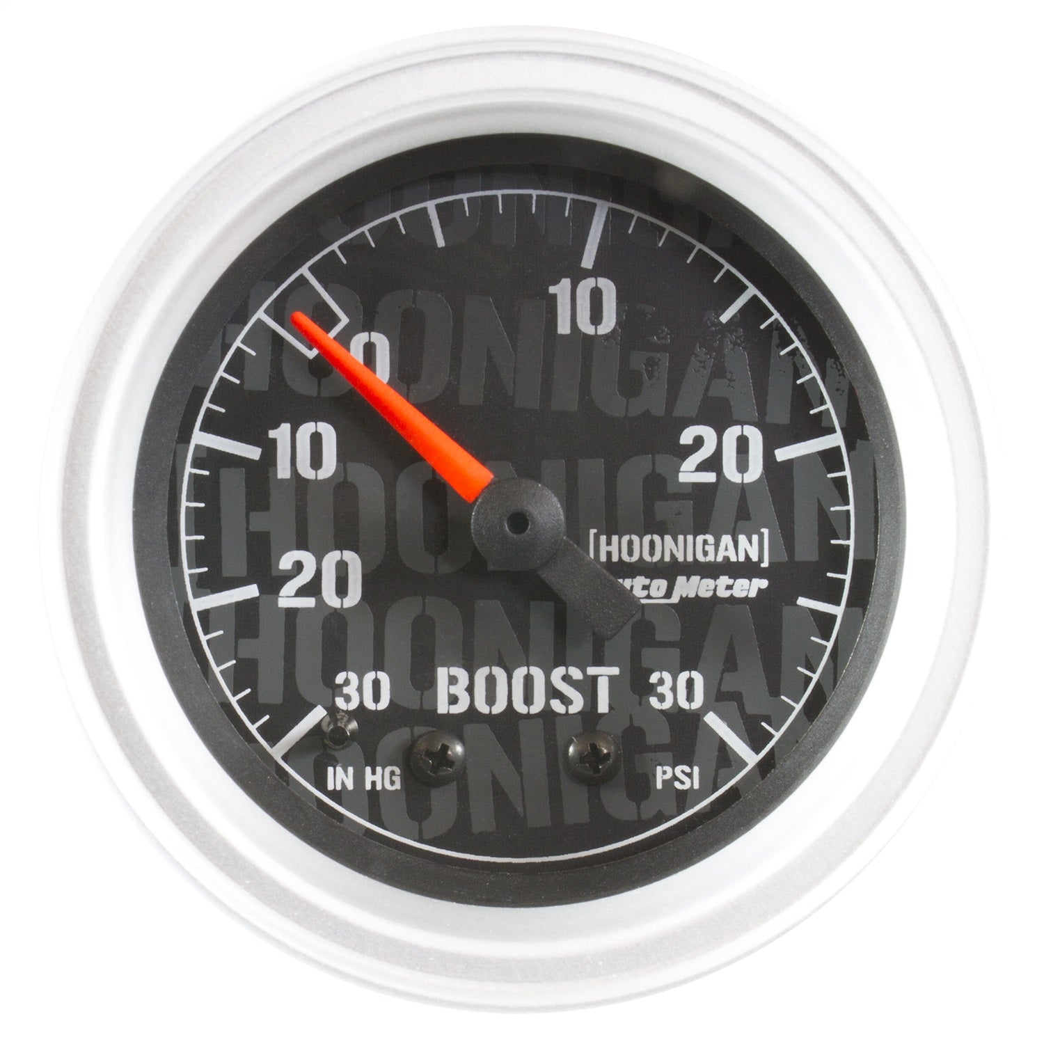 AutoMeter 4303-09000 GAUGE; VAC/BOOST; 2 1/16in.; 30INHG-30PSI; MECHANICAL; HOONIGAN AutoMeter 4303-09000
