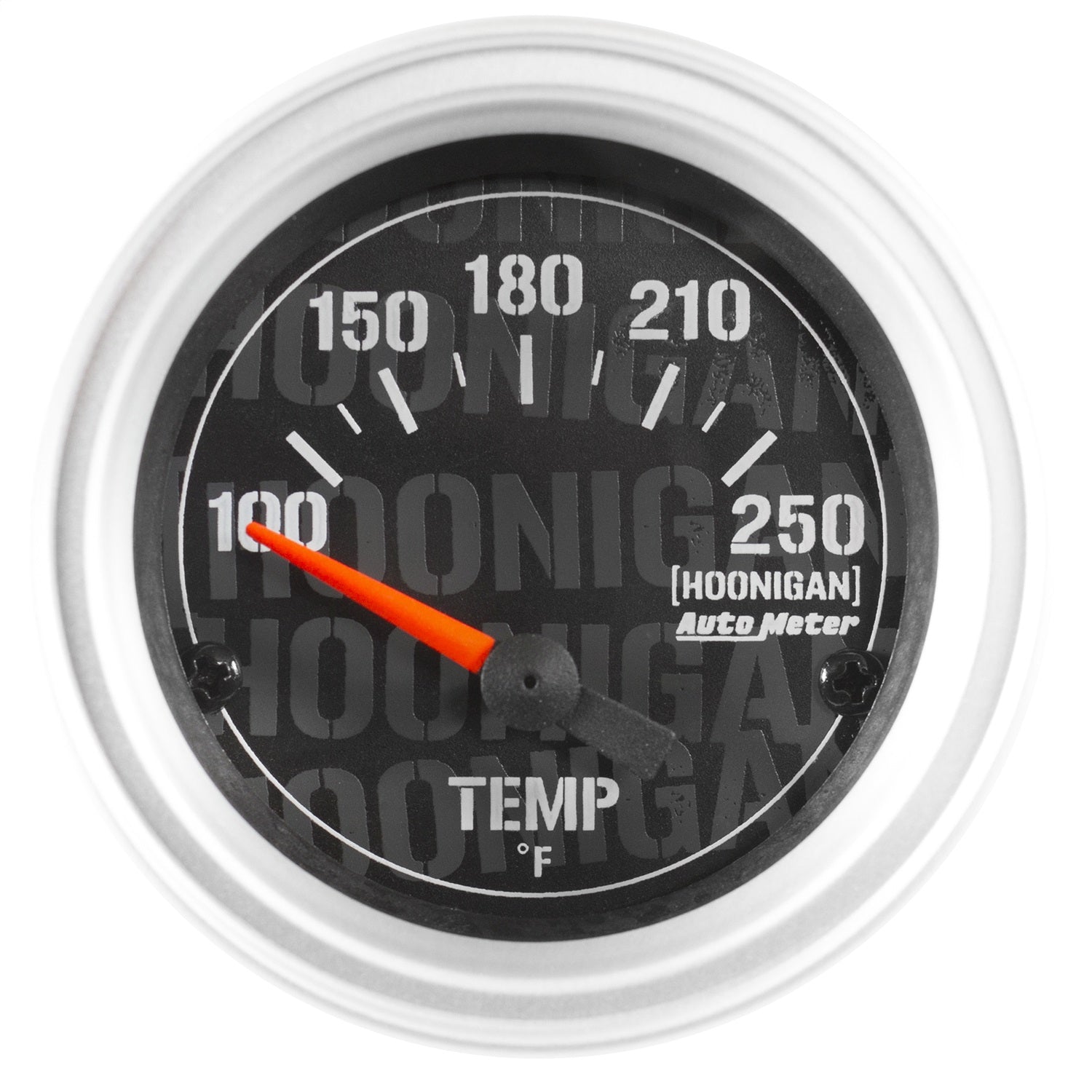 AutoMeter 4337-09000 GAUGE; WATER TEMP; 2 1/16in.; 100-250deg.F; ELECTRIC; HOONIGAN AutoMeter 4337-09000