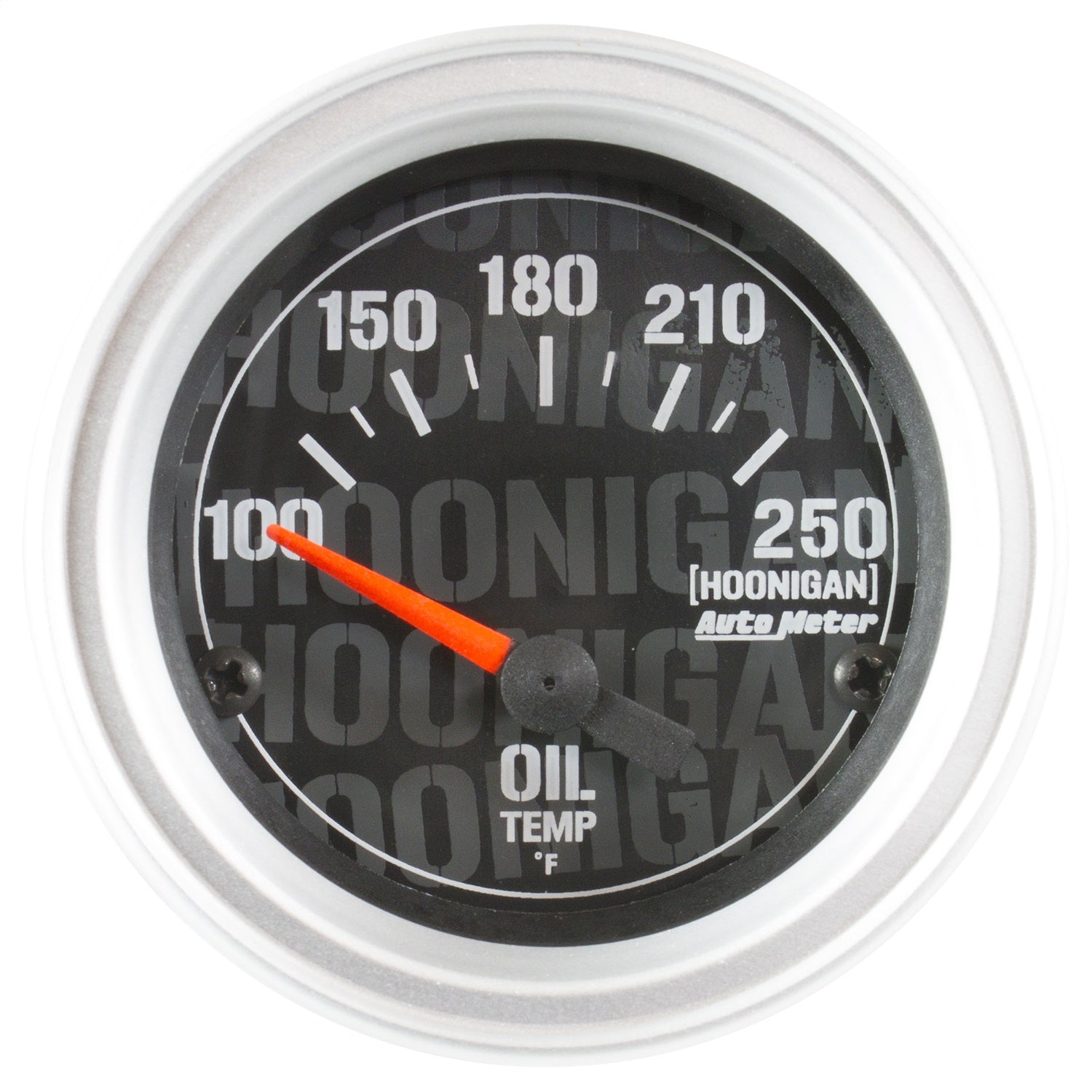AutoMeter 4347-09000 GAUGE; OIL TEMP; 2 1/16in.; 100-250deg.F; ELECTRIC; HOONIGAN AutoMeter 4347-09000