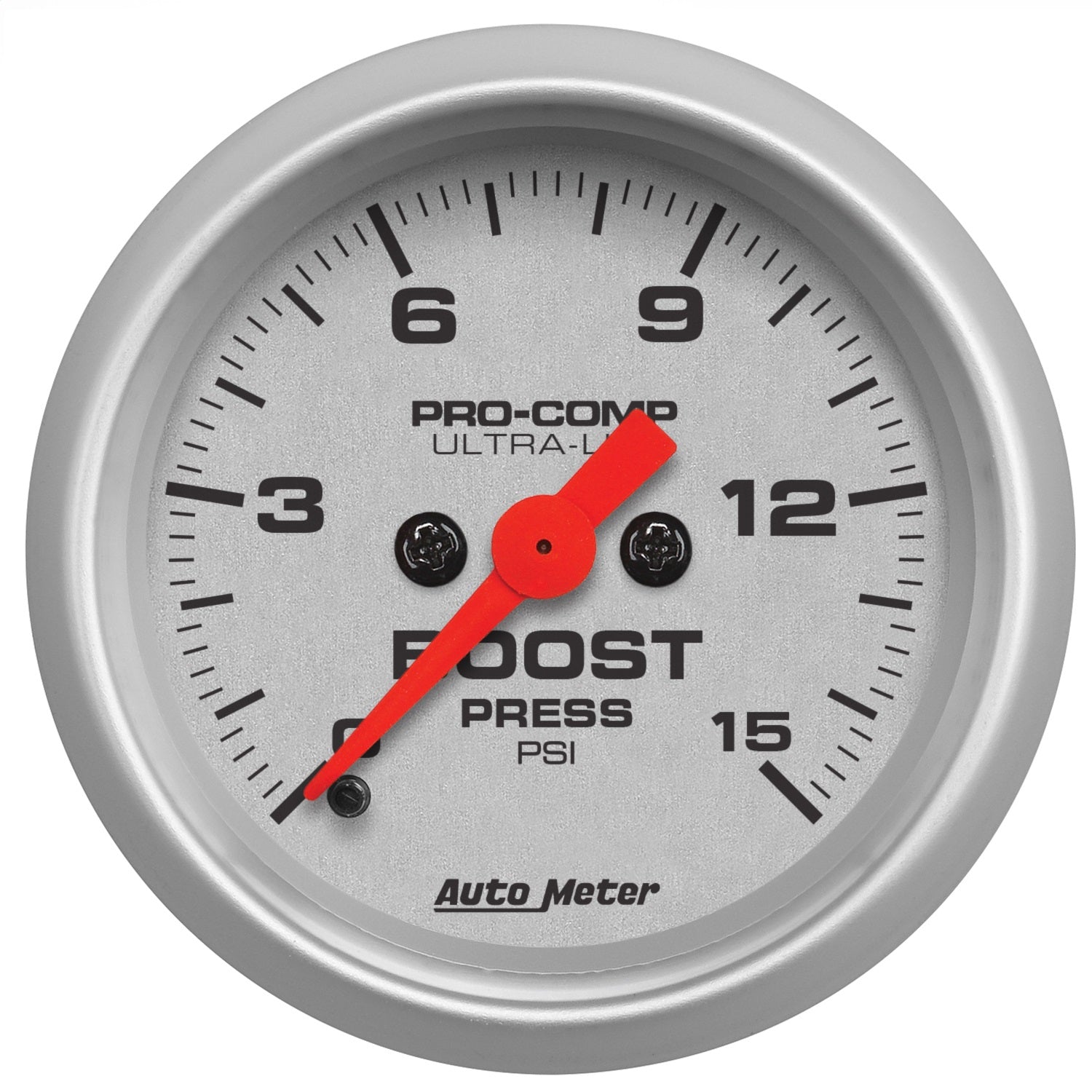 AutoMeter 4350 GAUGE; BOOST; 2 1/16in.; 15PSI; DIGITAL STEPPER MOTOR; ULTRA-LITE AutoMeter 4350