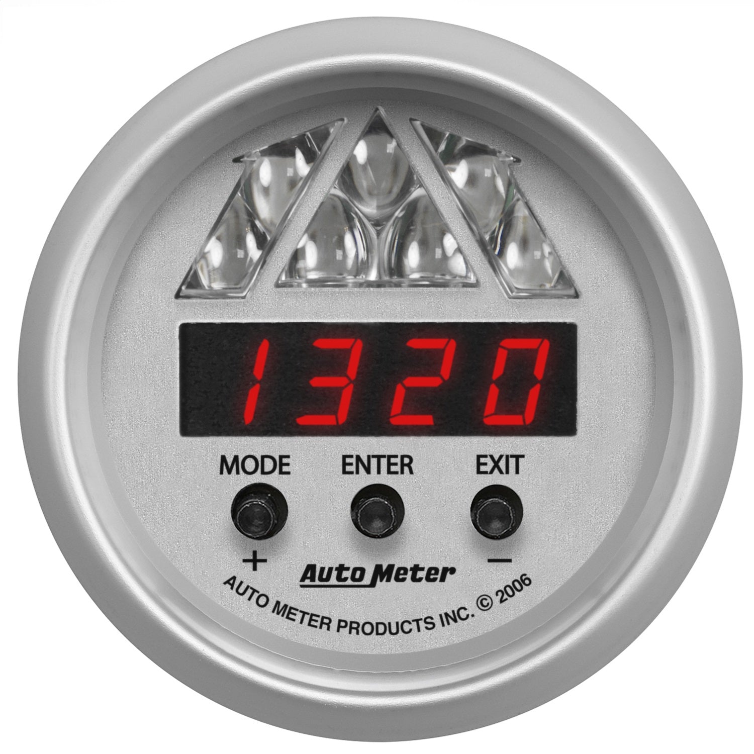 AutoMeter 4387 GAUGE; TACHOMETER; DIGITAL RPM W/LED SHIFT LIGHT; ULTRA-LITE AutoMeter 4387