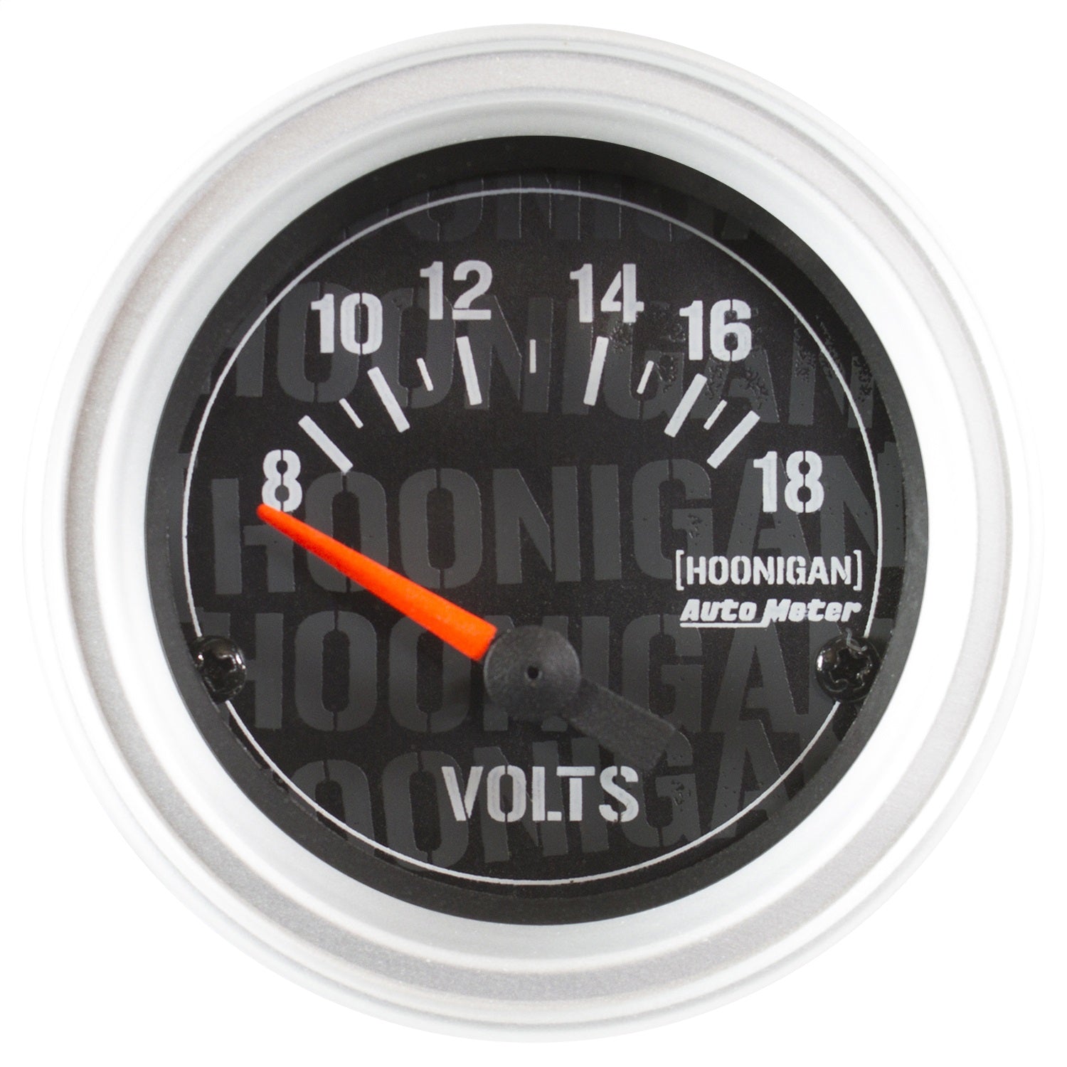 AutoMeter 4391-09000 GAUGE; VOLTMETER; 2 1/16in.; 18V; ELEC; HOONIGAN AutoMeter 4391-09000
