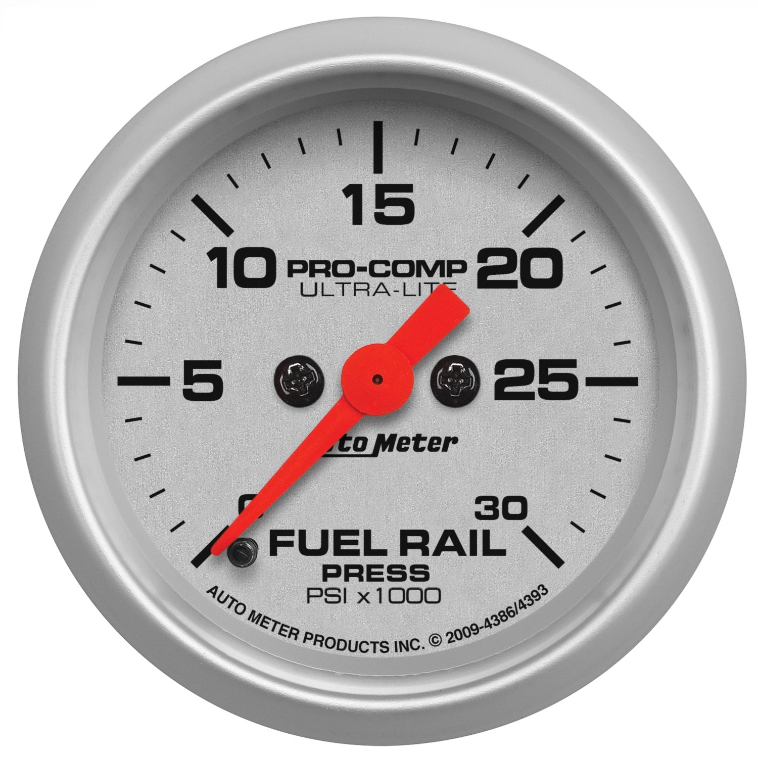 AutoMeter 4393 GAUGE; RAIL PRESS (RAM 6.7L); 2 1/16in.; 30KPSI; DIGITAL STEPPER MOTOR; ULTRA-LI AutoMeter 4393