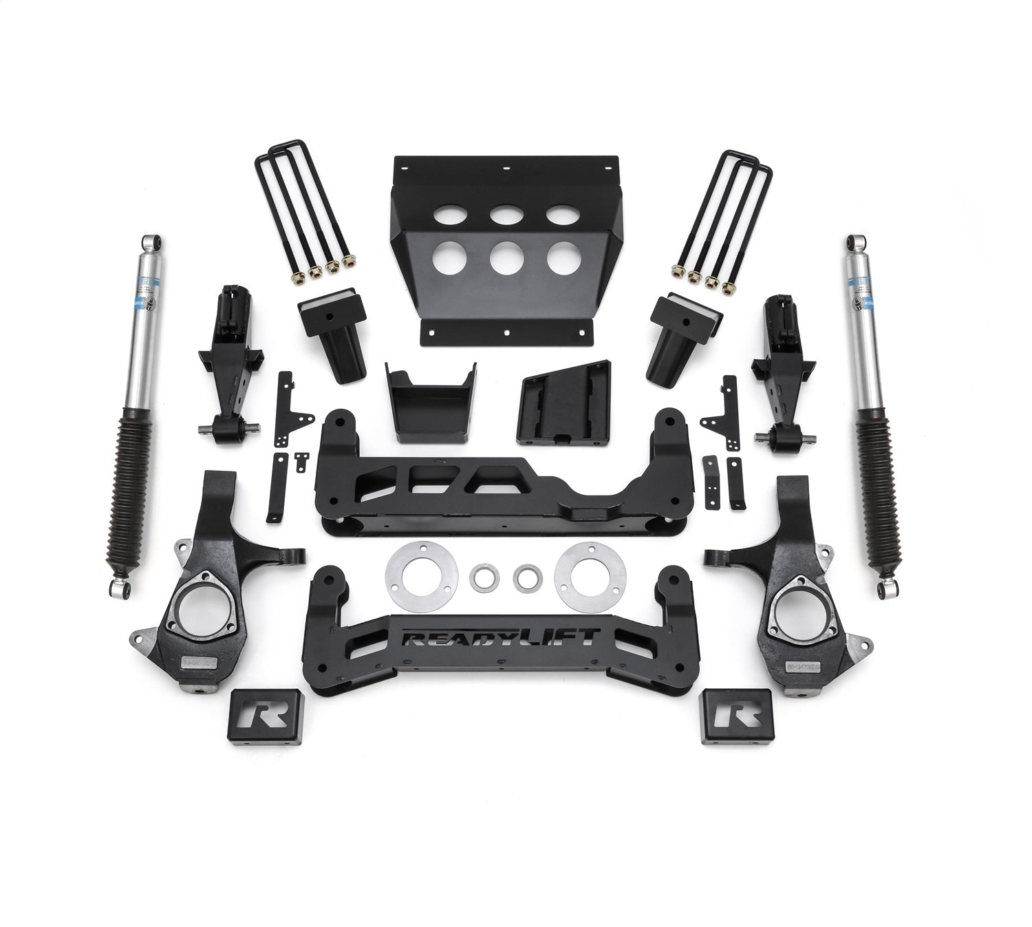 ReadyLift 44-3471 7ft. Big Lift Kit for Cast Steel OE Upper Control Arms with Bilstein Shocks ReadyLift 44-3471