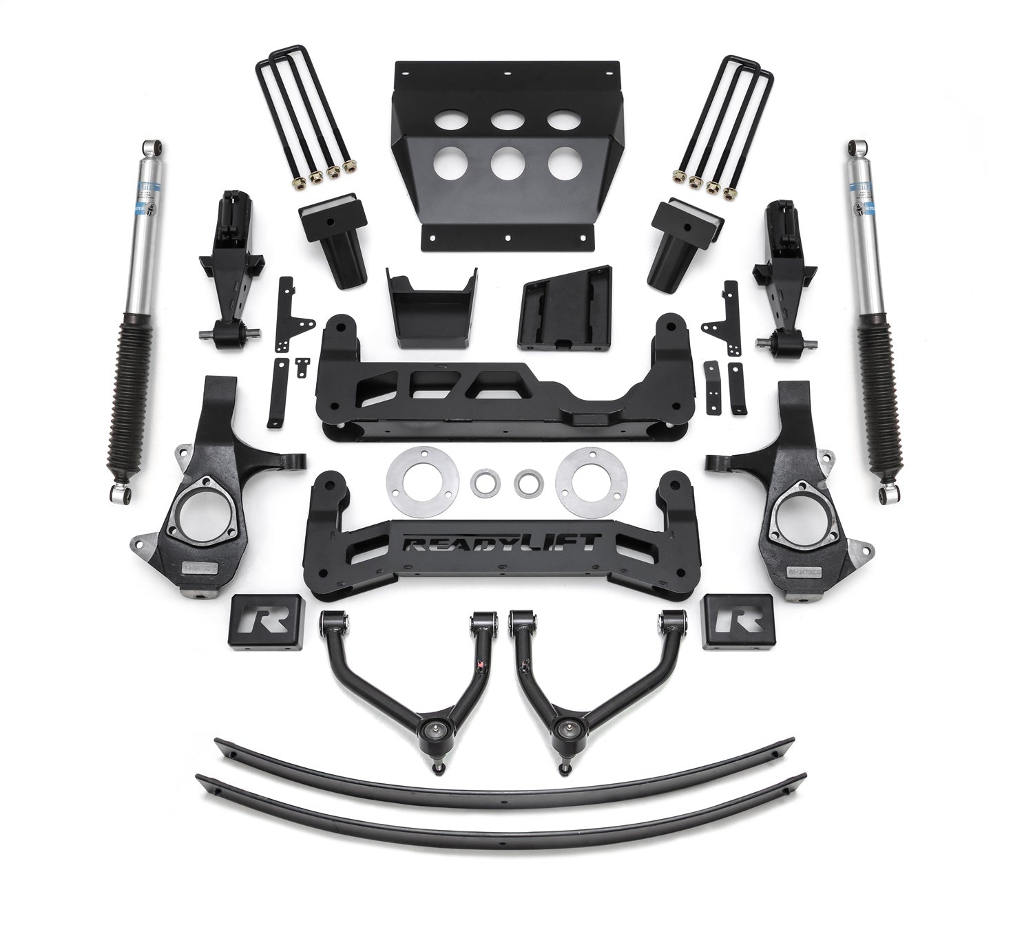ReadyLift 44-3491 9ft. Big Lift Kit for Cast Steel OE Upper Control Arms with Bilstein Shocks ReadyLift 44-3491
