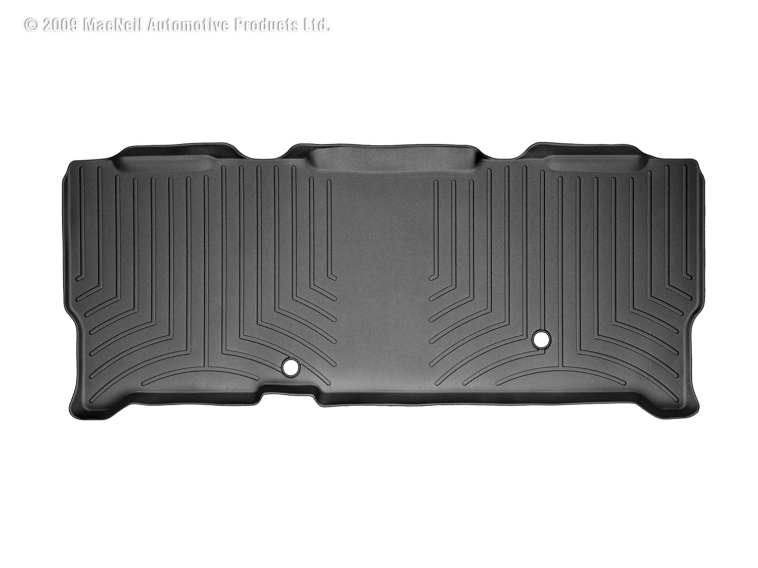 Weathertech 440023 FloorLiner™ DigitalFit®; Black; Rear; Weathertech 440023