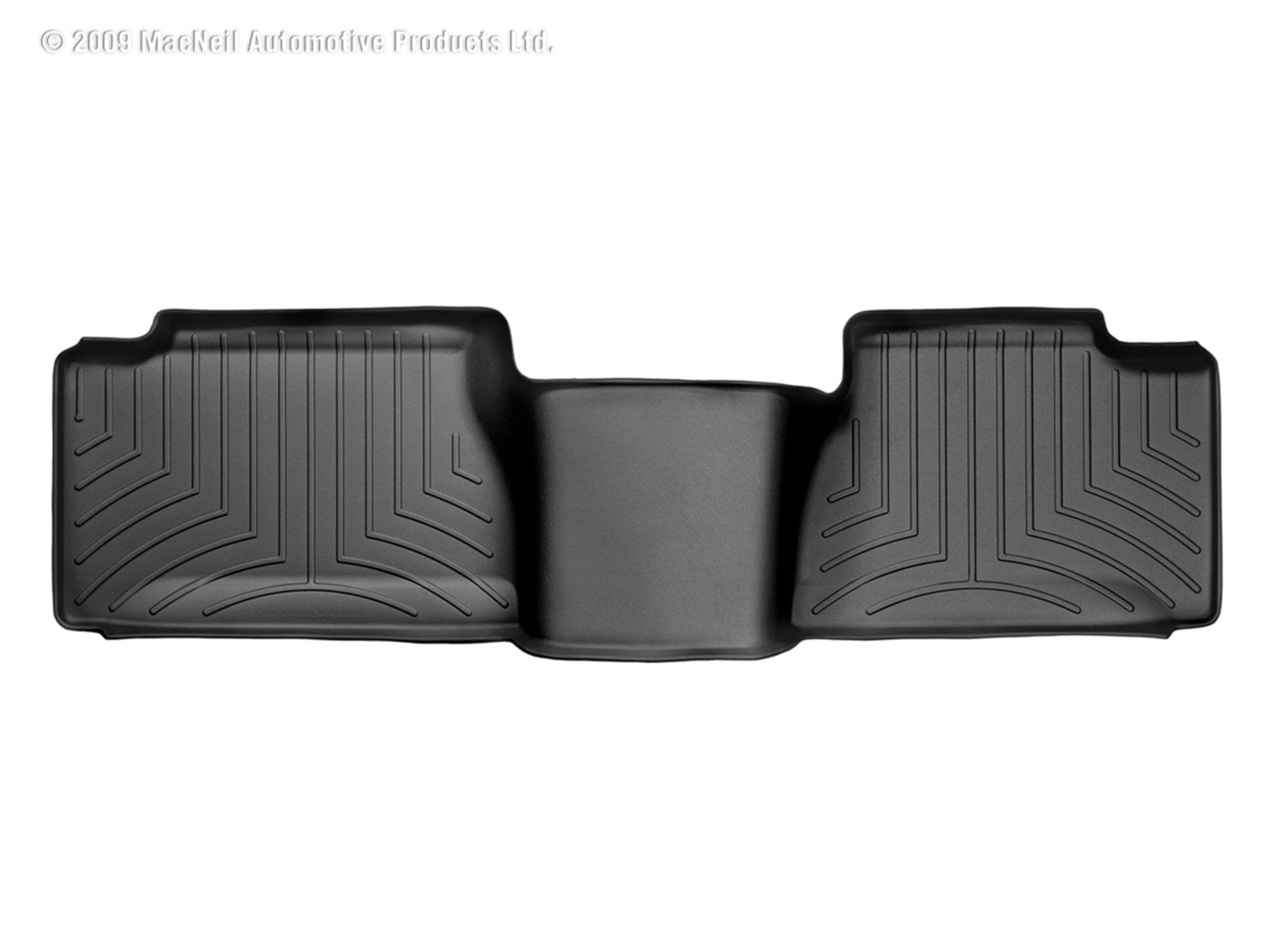 Weathertech 440034 FloorLiner™ DigitalFit®; Black; Rear; Weathertech 440034