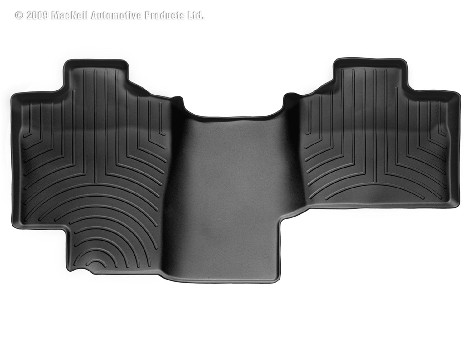 Weathertech 440053 FloorLiner™ DigitalFit®; Black; Rear; Weathertech 440053