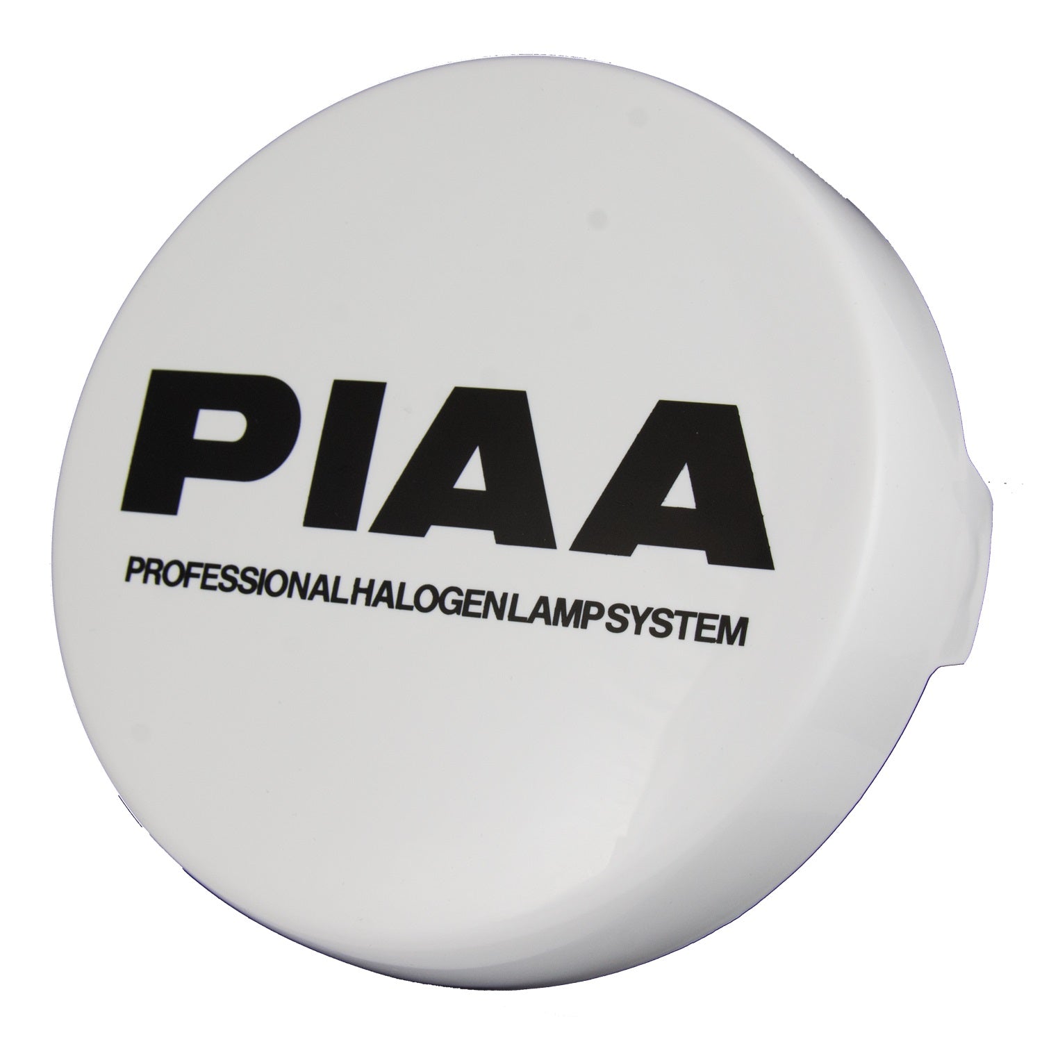 40 Series Driving Lamp Cover; Solid White; 6 in.; w/PIAA Logo; PIAA 44010