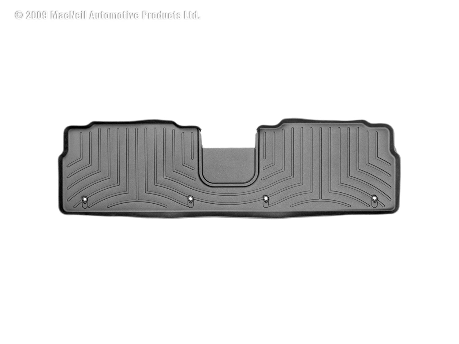 Weathertech 440142 FloorLiner™ DigitalFit®; Black; Rear; Weathertech 440142