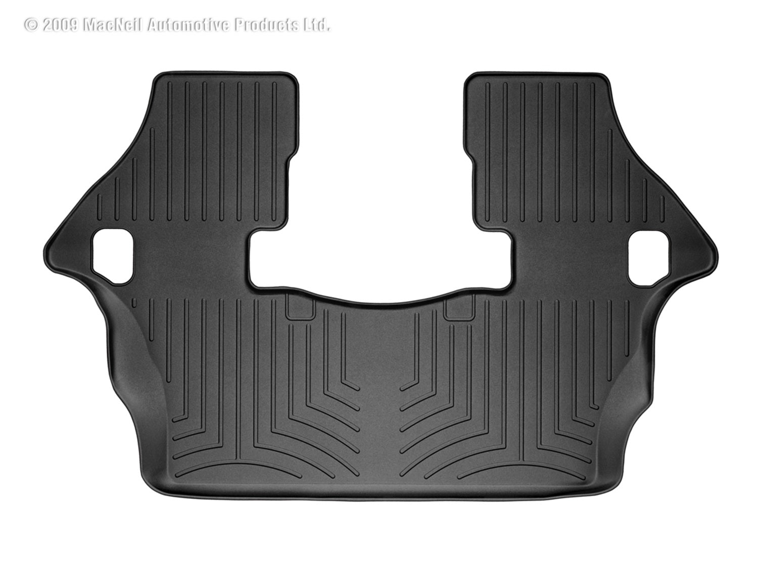 Weathertech 440193 FloorLiner™ DigitalFit®; Black; Third Row; Weathertech 440193