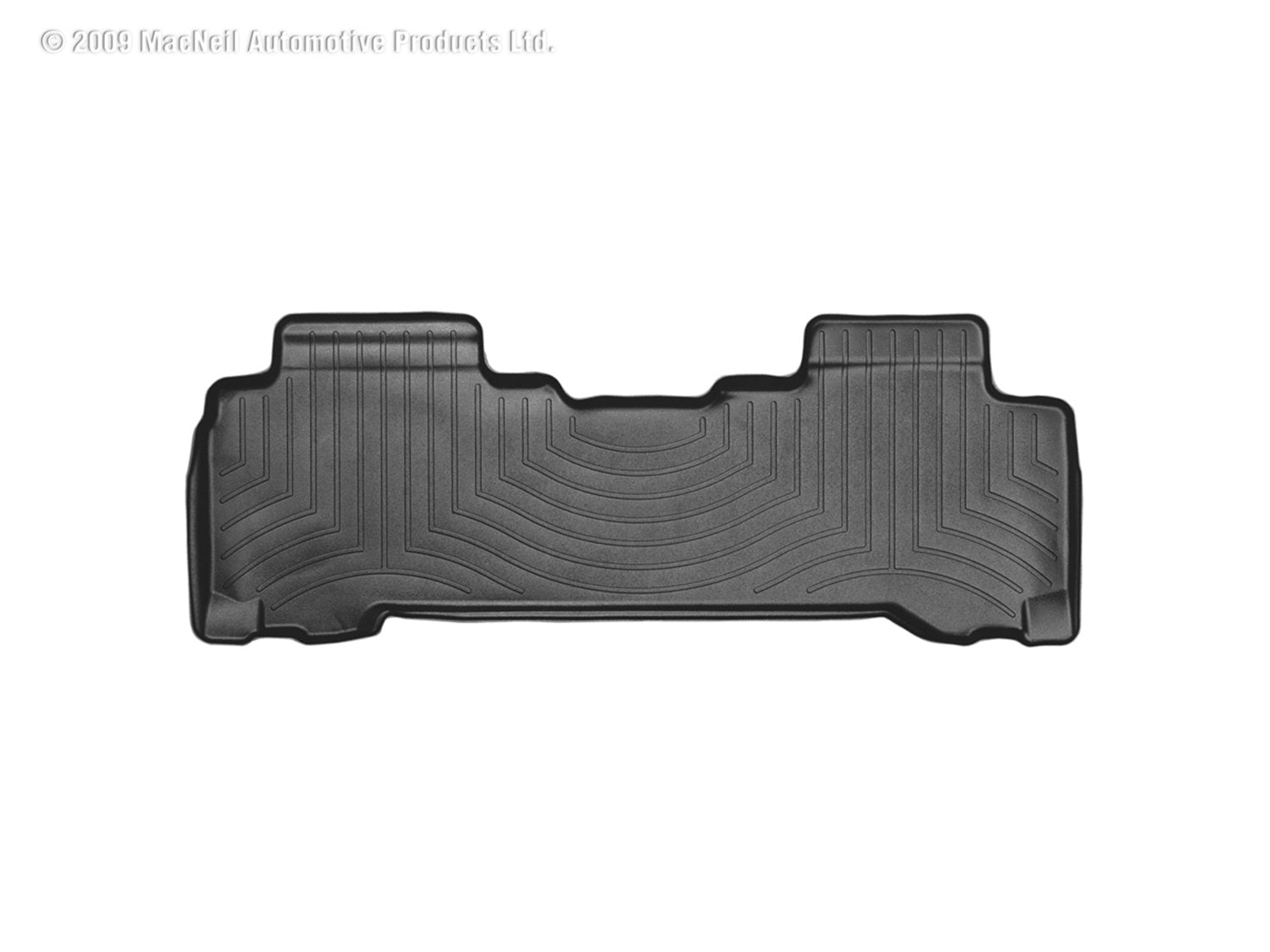 Weathertech 440222 FloorLiner™ DigitalFit®; Black; Rear; Weathertech 440222