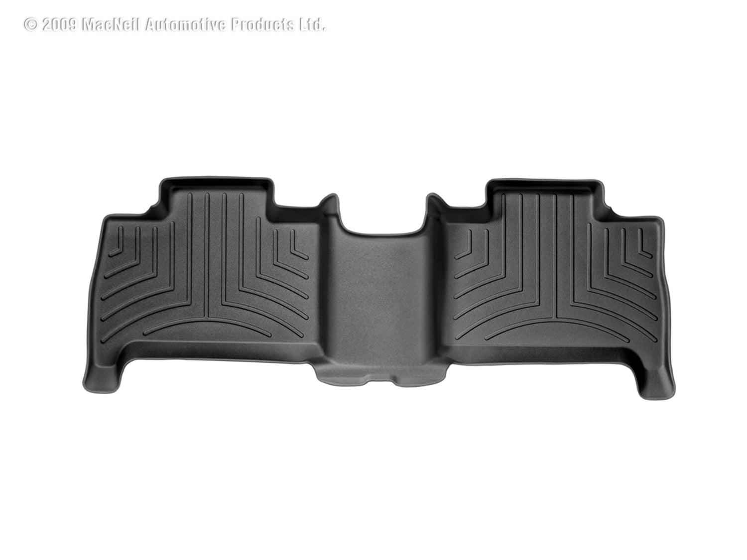 Weathertech 440342 FloorLiner™ DigitalFit®; Black; Rear; Weathertech 440342