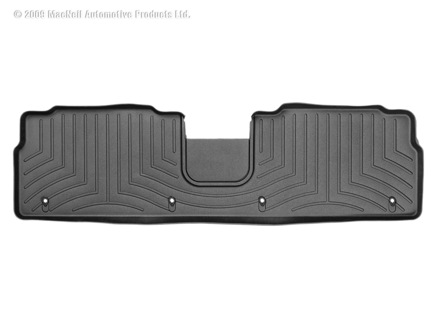 Weathertech 440393 FloorLiner™ DigitalFit®; Black; Rear; Weathertech 440393