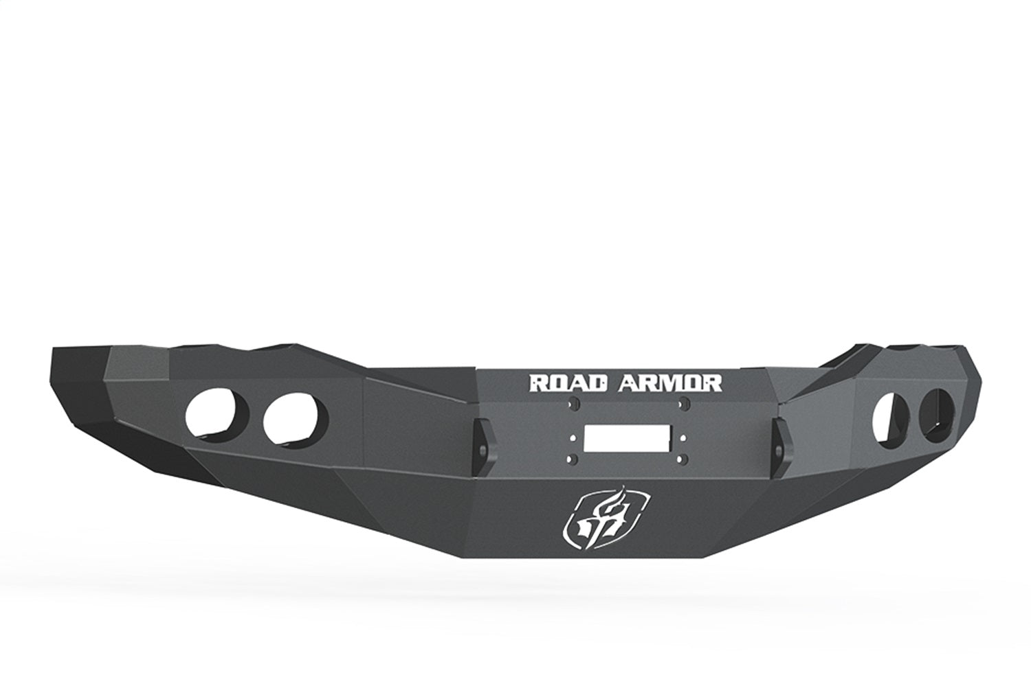 Road Armor 44040B Stealth Winch Front Bumper; Steel; Satin Black; Road Armor 44040B