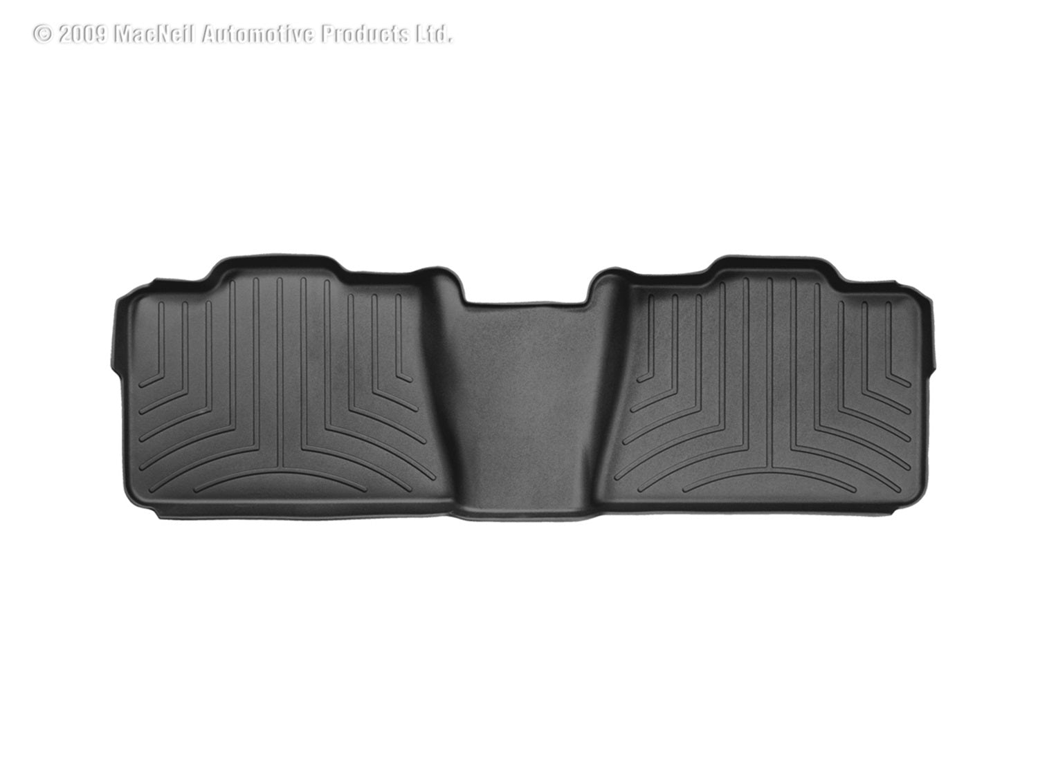 Weathertech 440432 FloorLiner™ DigitalFit®; Black; Rear; Weathertech 440432