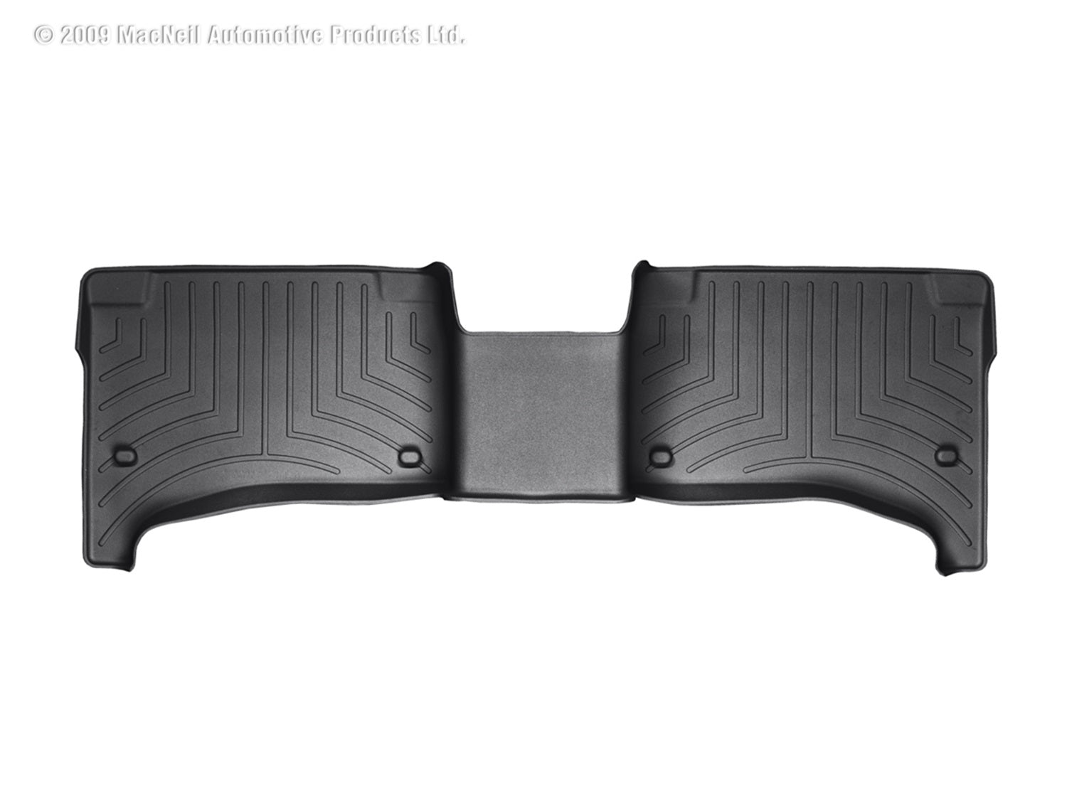Weathertech 440452 FloorLiner™ DigitalFit®; Black; Rear; Weathertech 440452