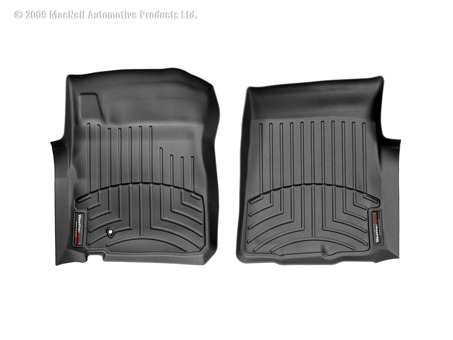 Weathertech 440481 FloorLiner™ DigitalFit®; Black; Front; Weathertech 440481