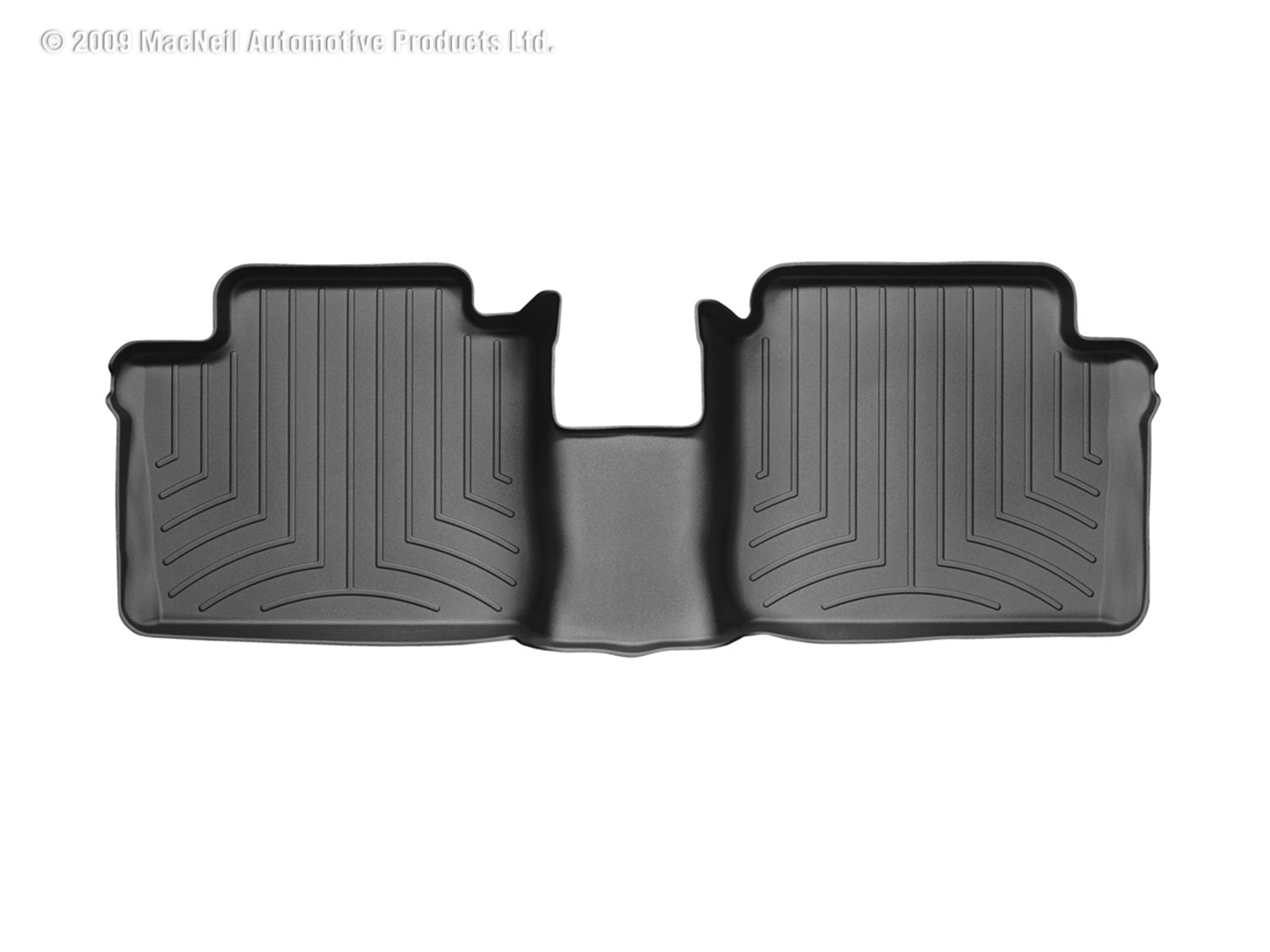 Weathertech 440512 FloorLiner™ DigitalFit®; Black; Rear; Weathertech 440512