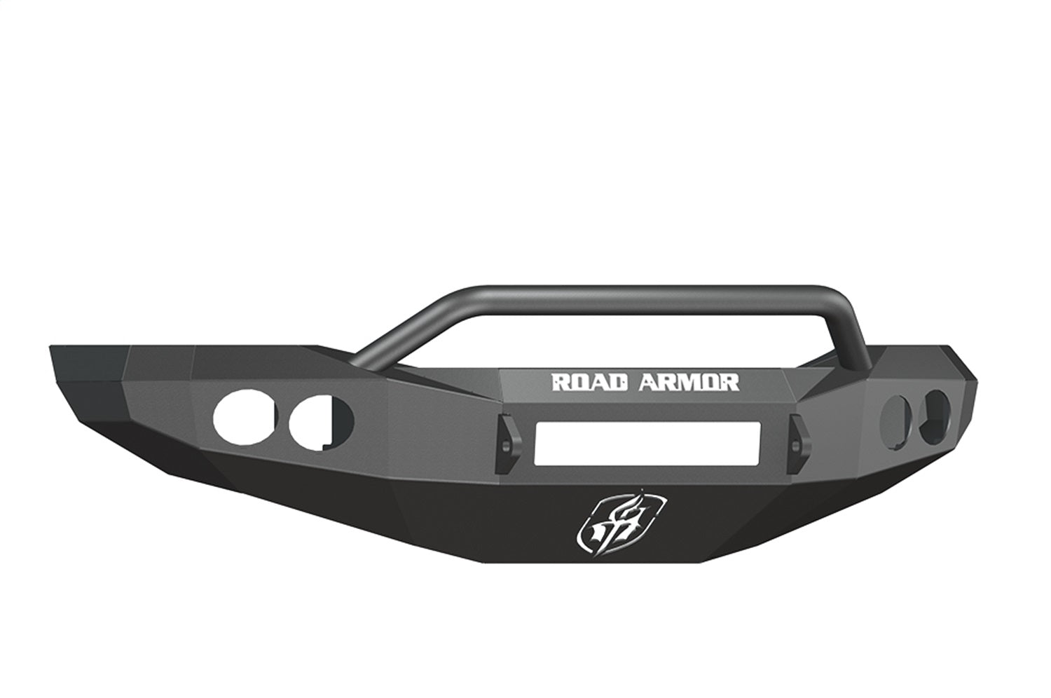Road Armor 44064B-NW Stealth Non-Winch Front Bumper; Pre-Runner Guard; Satin Black; Road Armor 44064B-NW