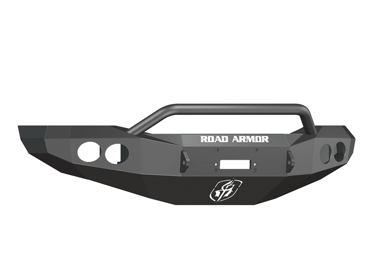 Road Armor 44064B Stealth Winch Front Bumper; Pre-Runner Guard; Satin Black; Road Armor 44064B