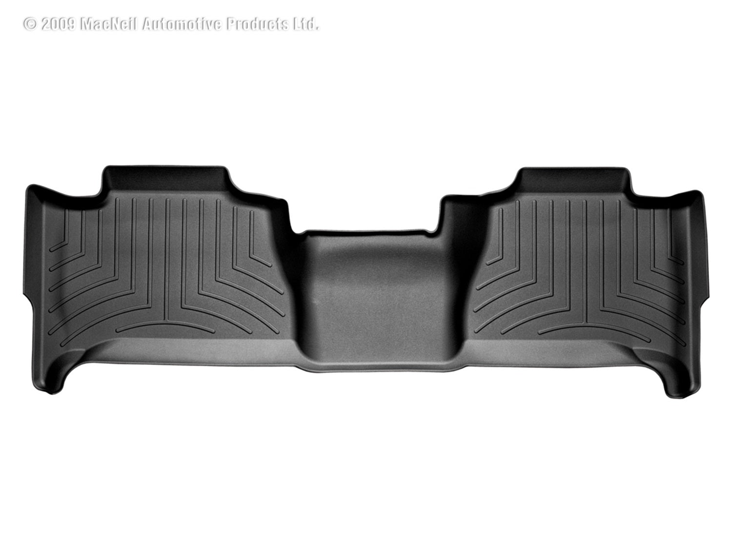 Weathertech 440666 FloorLiner™ DigitalFit®; Black; Rear; Weathertech 440666