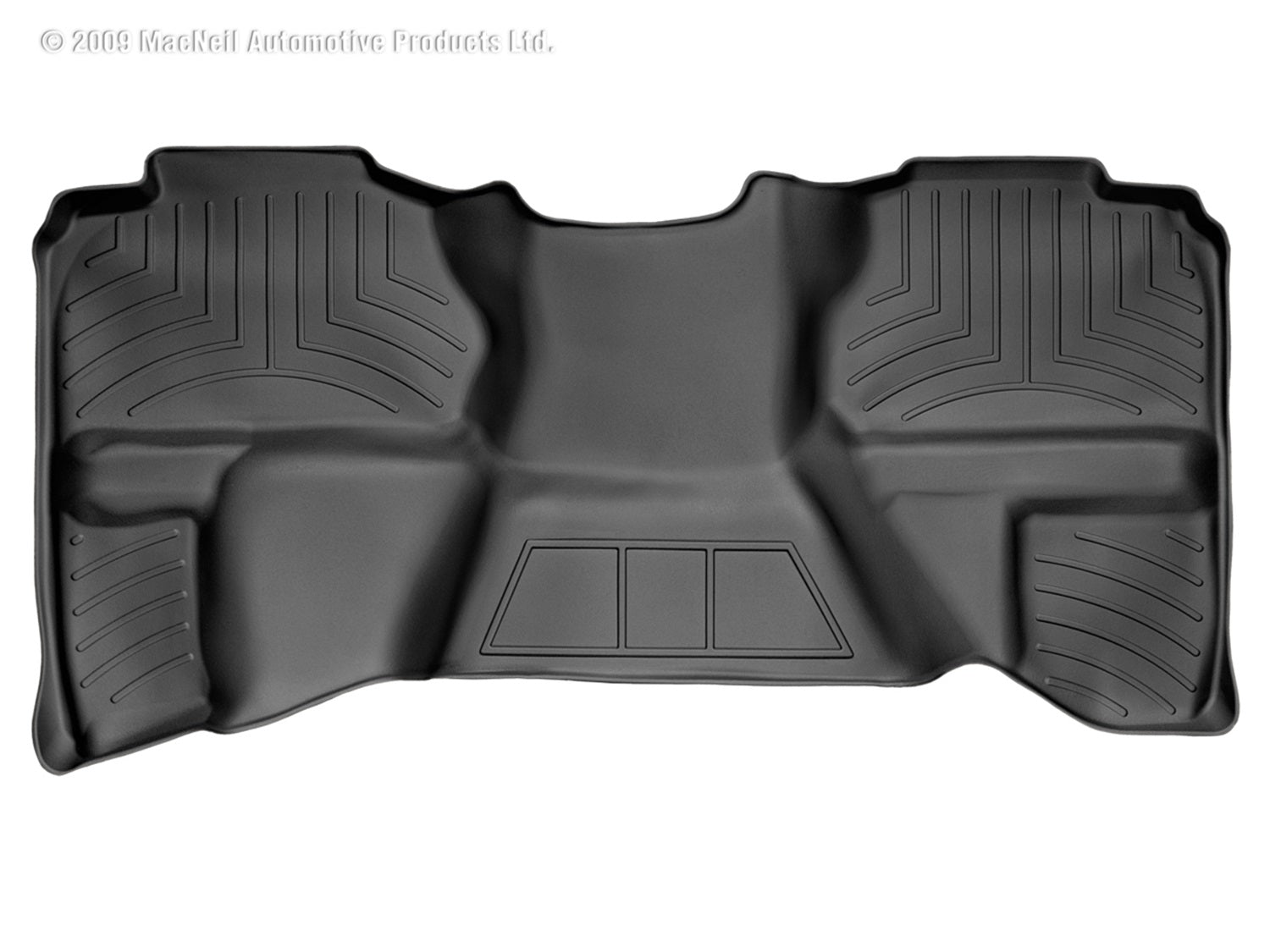 Weathertech 440669 FloorLiner™ DigitalFit®; Black; Rear; Weathertech 440669