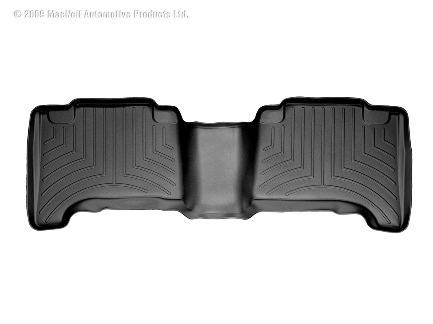 Weathertech 440702 FloorLiner™ DigitalFit®; Black; Rear; Weathertech 440702