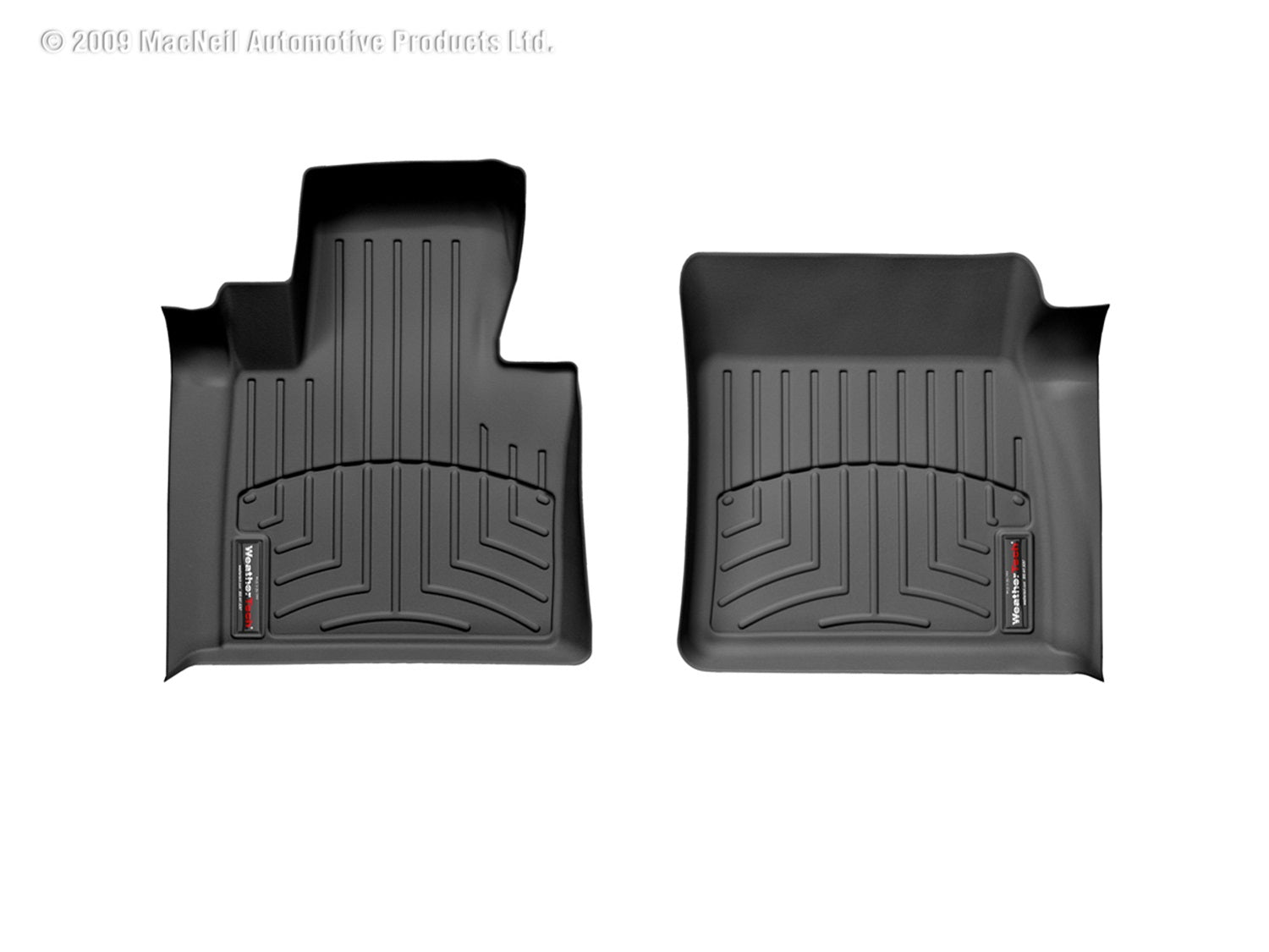 Weathertech 440731 FloorLiner™ DigitalFit®; Black; Front; Weathertech 440731
