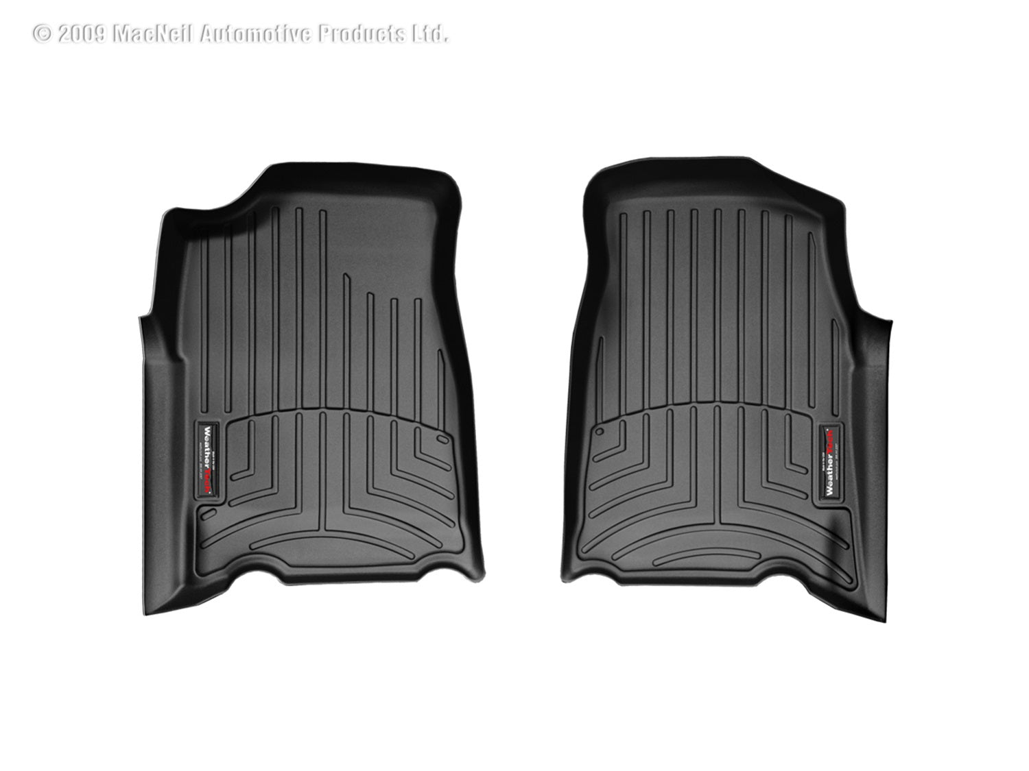Weathertech 440761 FloorLiner™ DigitalFit®; Black; Front; Weathertech 440761