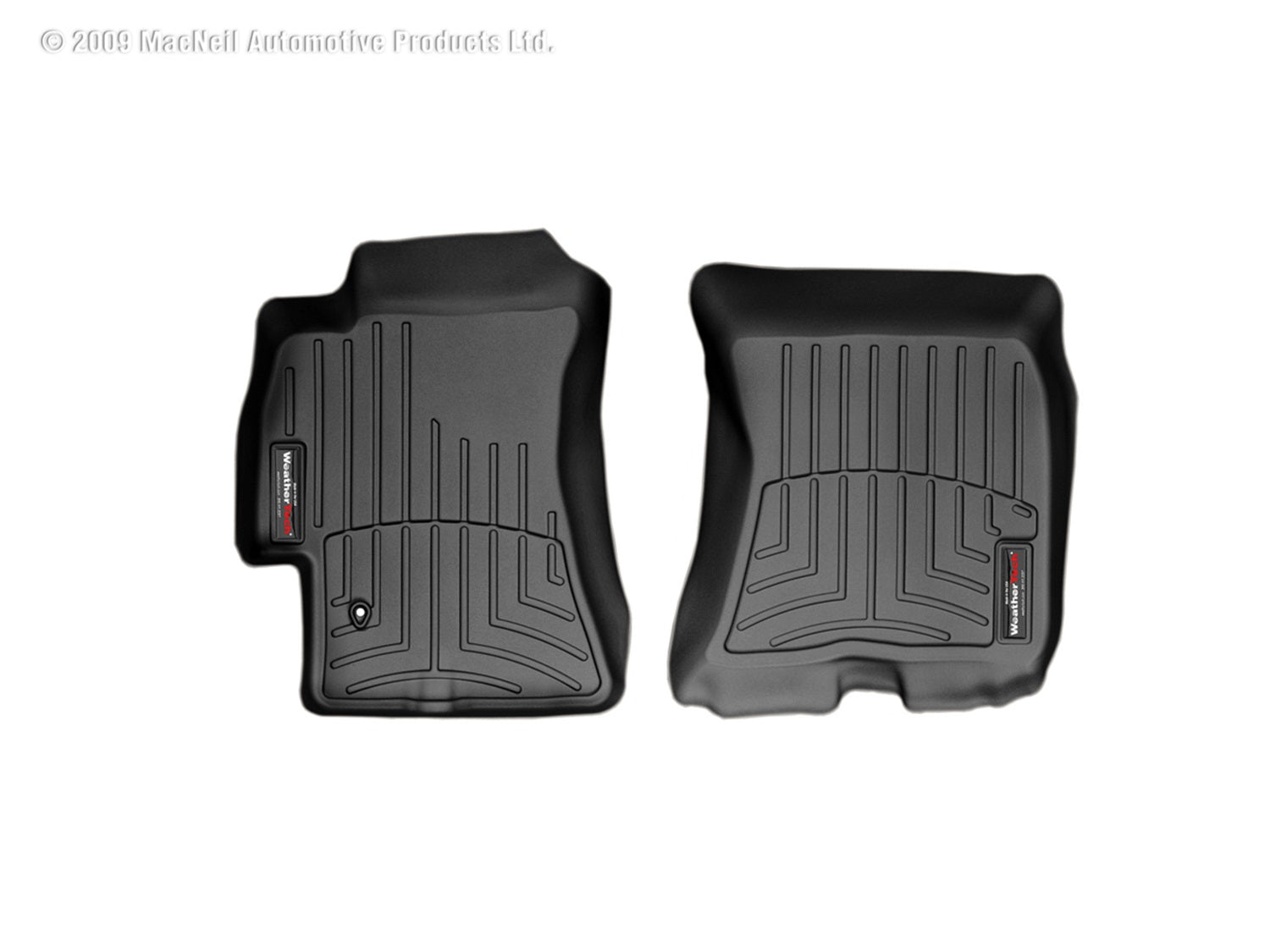 Weathertech 440831 FloorLiner™ DigitalFit®; Black; Front; Weathertech 440831