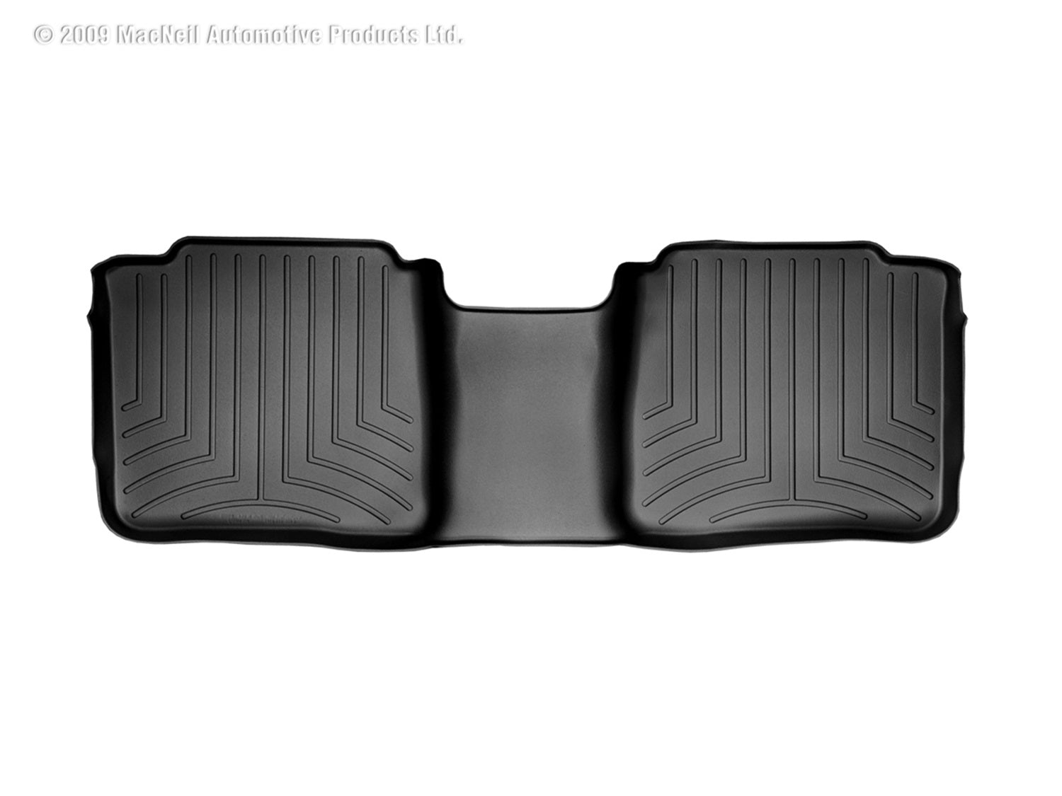 Weathertech 440842 FloorLiner™ DigitalFit®; Black; Rear; Weathertech 440842