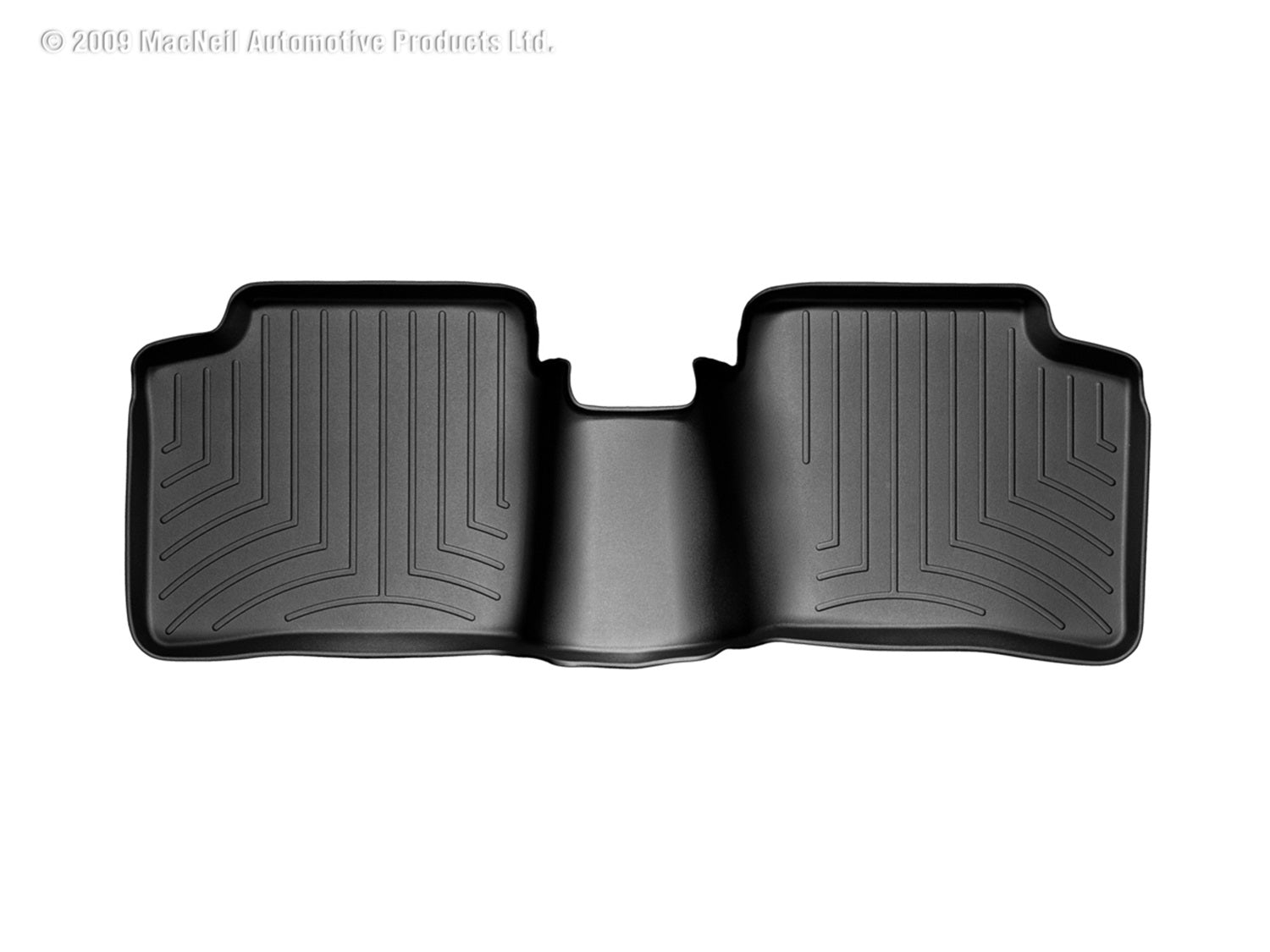 Weathertech 440852 FloorLiner™ DigitalFit®; Black; Rear; Weathertech 440852