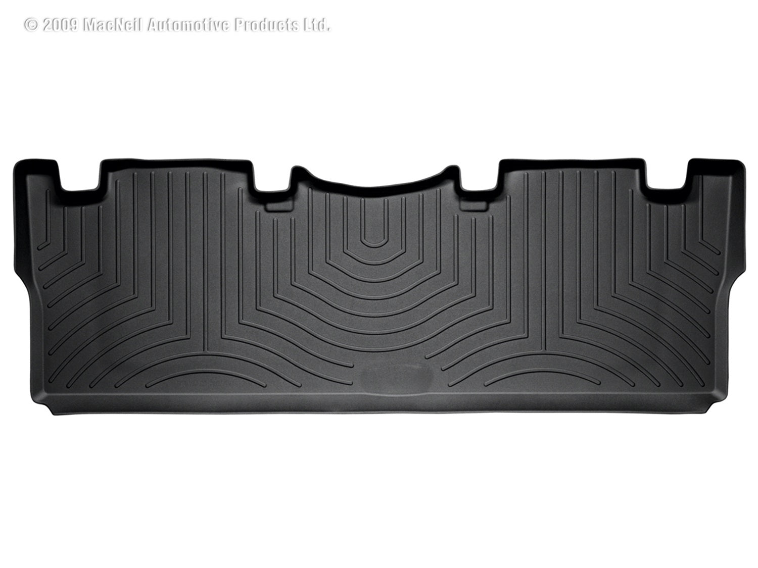 Weathertech 440872 FloorLiner™ DigitalFit®; Black; Rear; Weathertech 440872