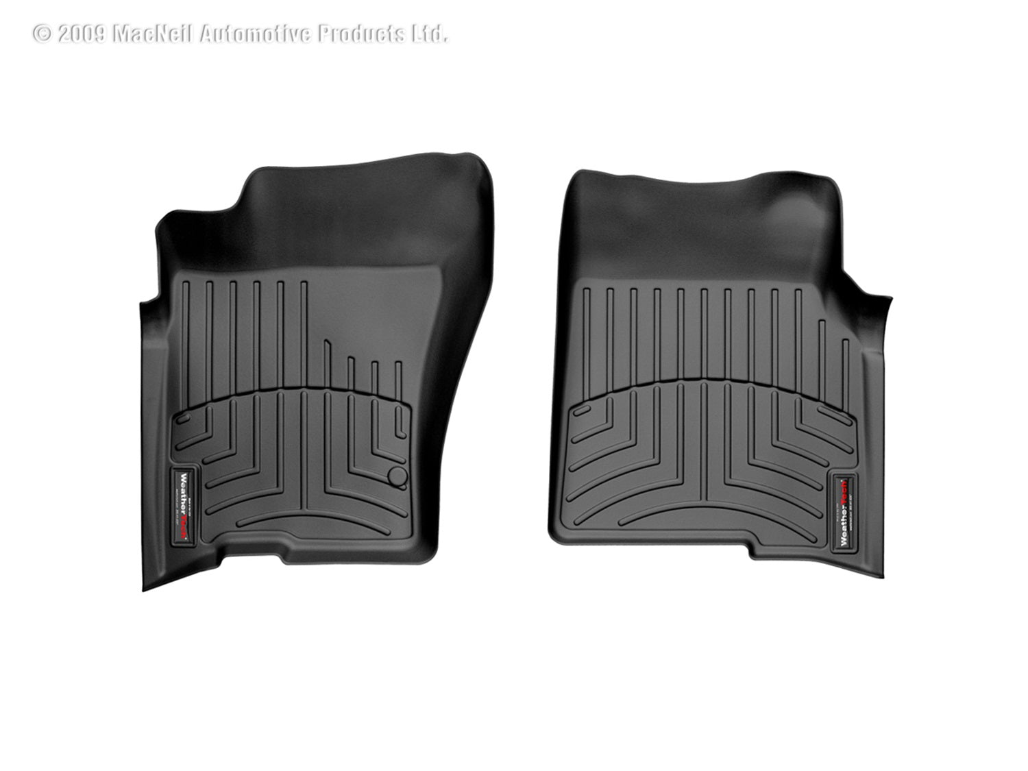 Weathertech 440891 FloorLiner™ DigitalFit®; Black; Front; Weathertech 440891